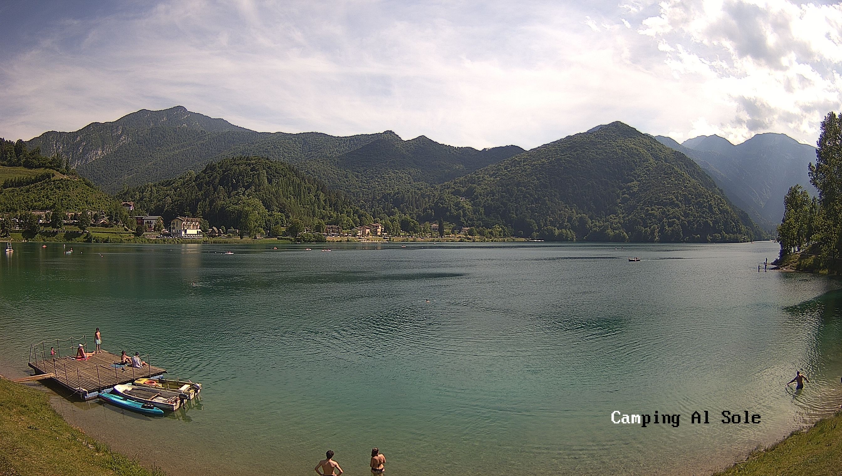 Archiv Foto Webcam Ledrosee - Lago di Ledro