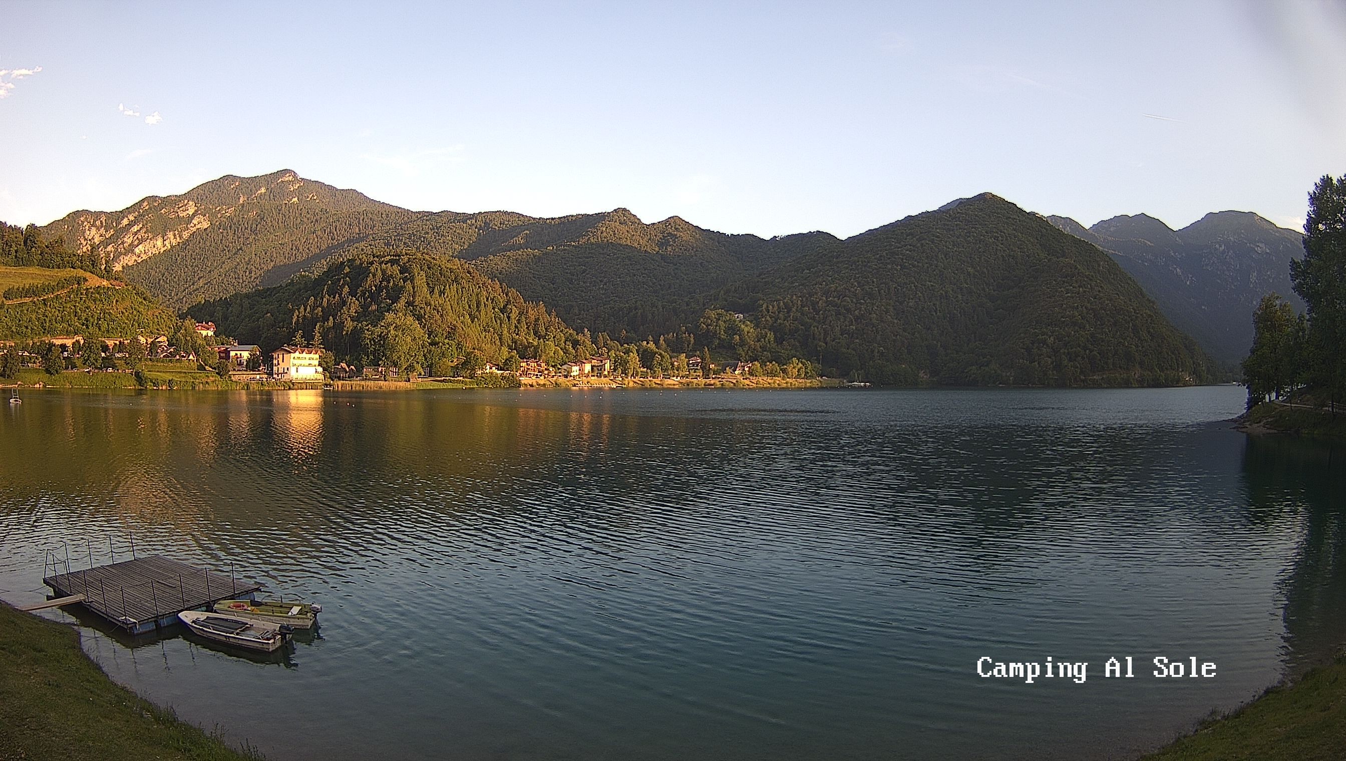Archiv Foto Webcam Ledrosee - Lago di Ledro