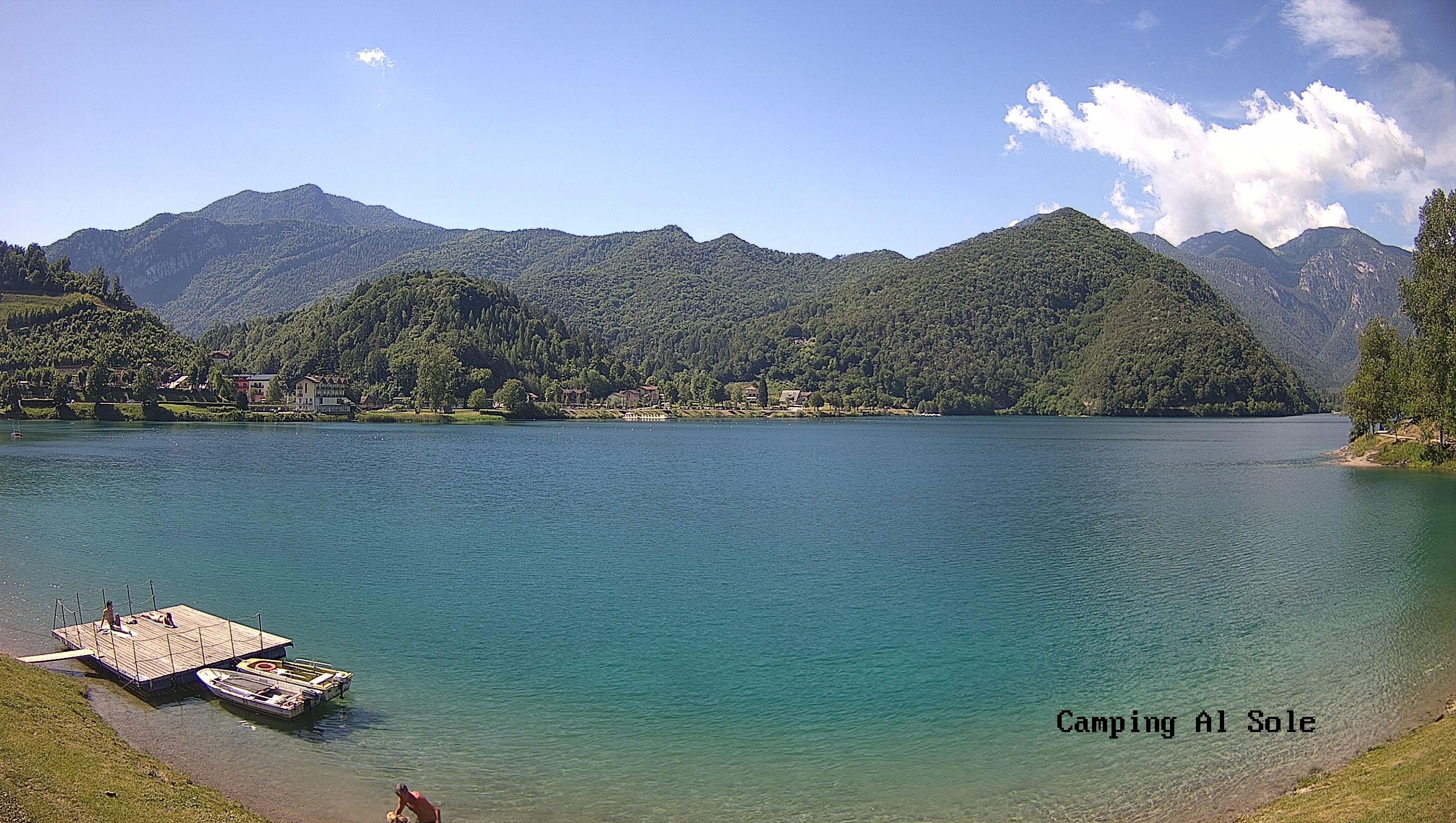 Archiv Foto Webcam Ledrosee - Lago di Ledro