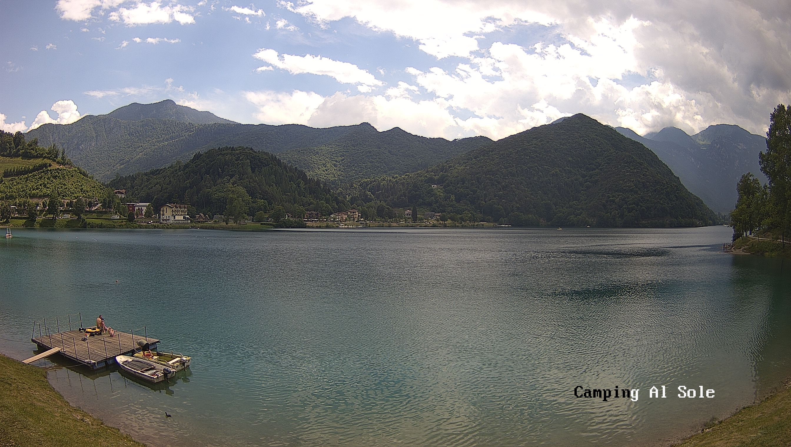 Archiv Foto Webcam Ledrosee - Lago di Ledro