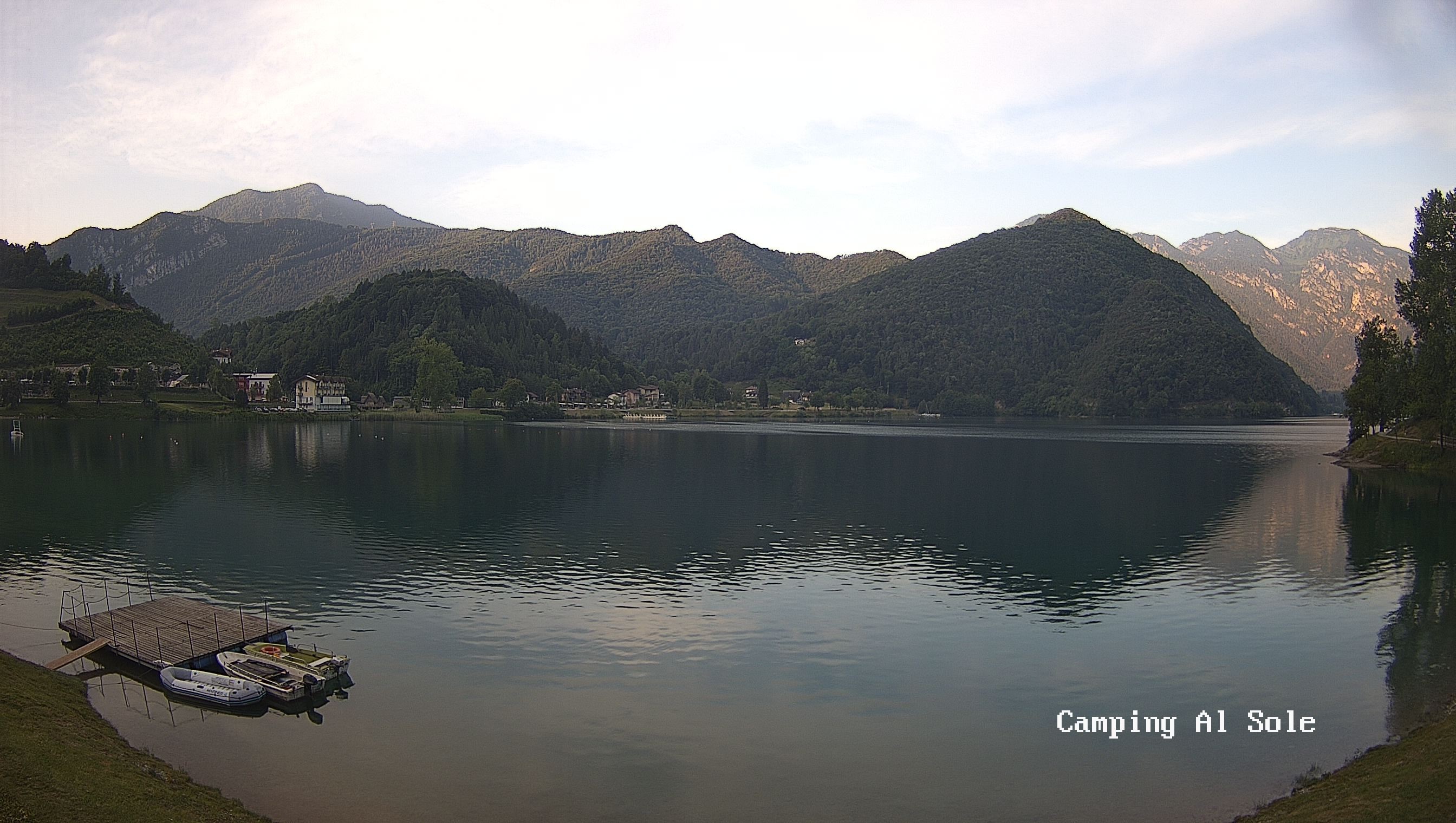Archived image Webcam View at the Lago di Ledro