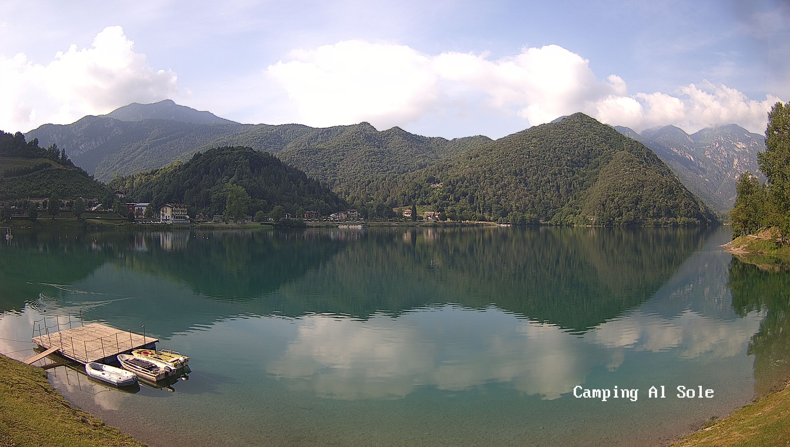 Archived image Webcam View at the Lago di Ledro