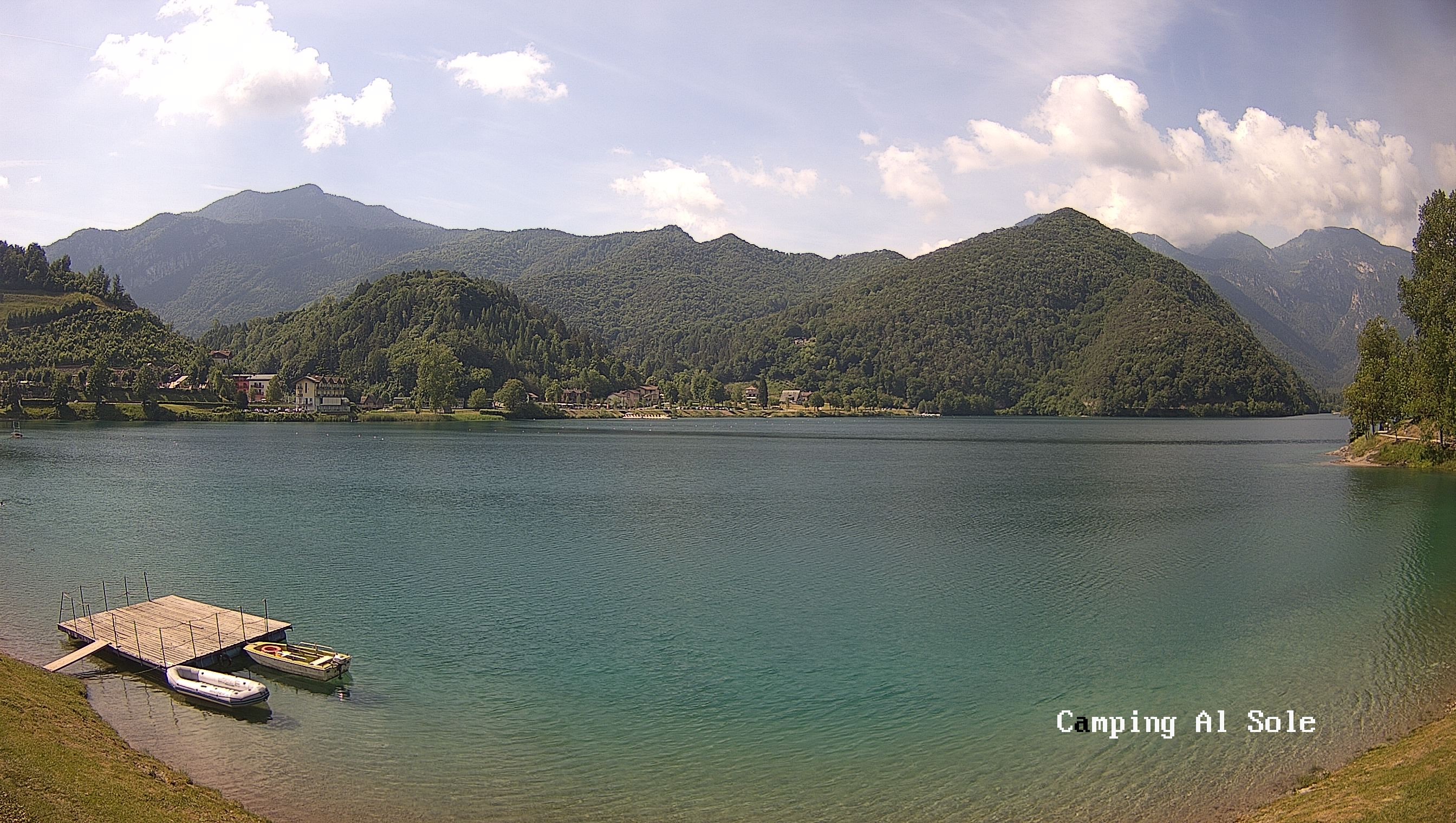 Archived image Webcam View at the Lago di Ledro