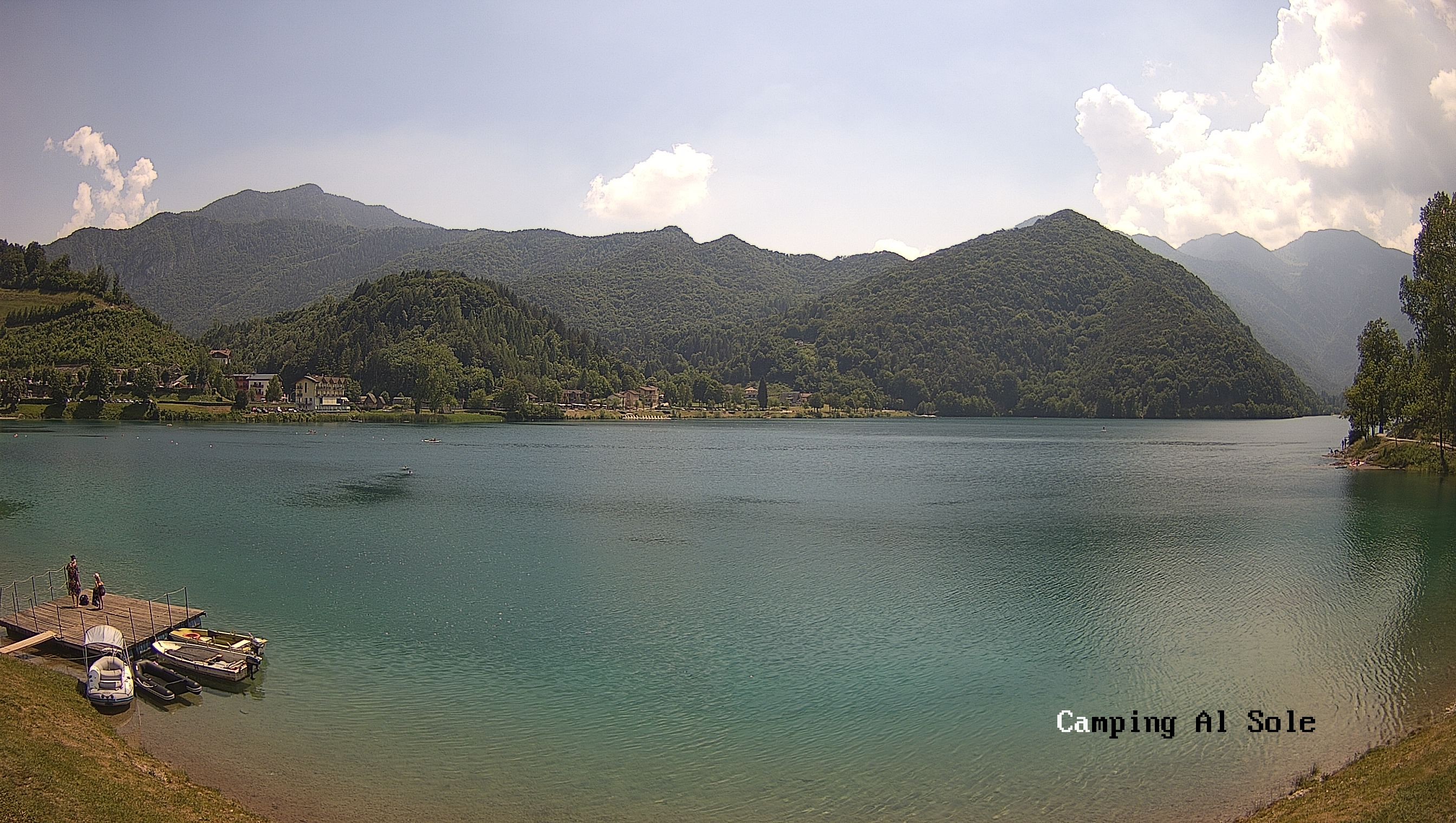 Archived image Webcam View at the Lago di Ledro