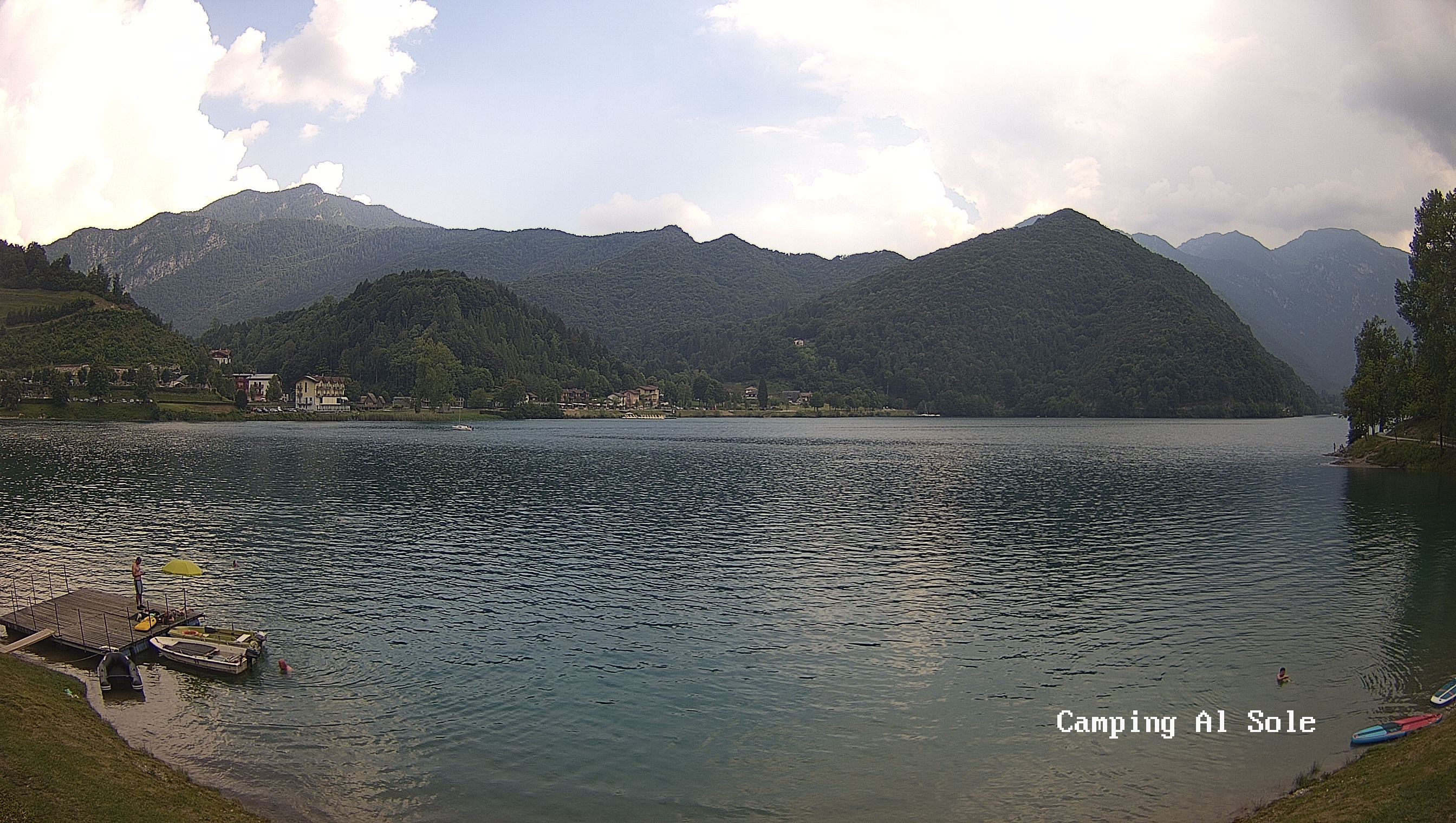 Archived image Webcam View at the Lago di Ledro