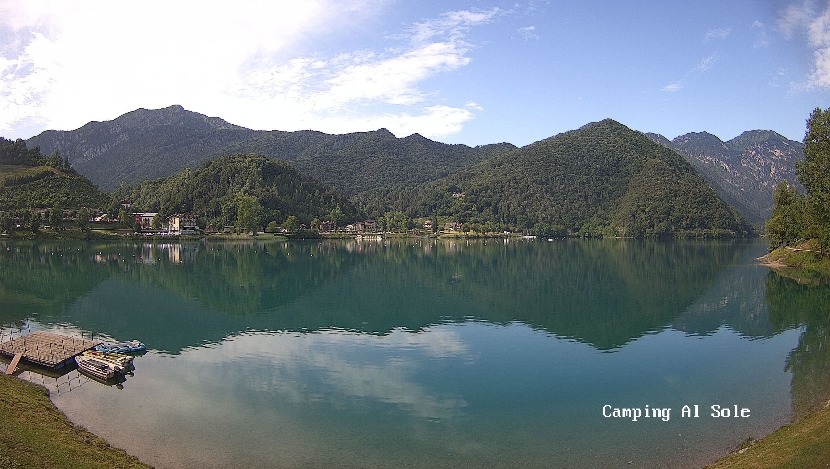 Archived image Webcam View at the Lago di Ledro