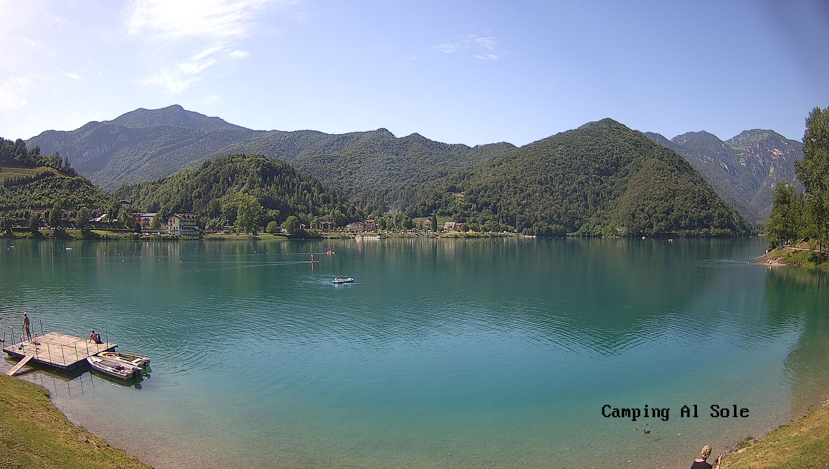 Archived image Webcam View at the Lago di Ledro