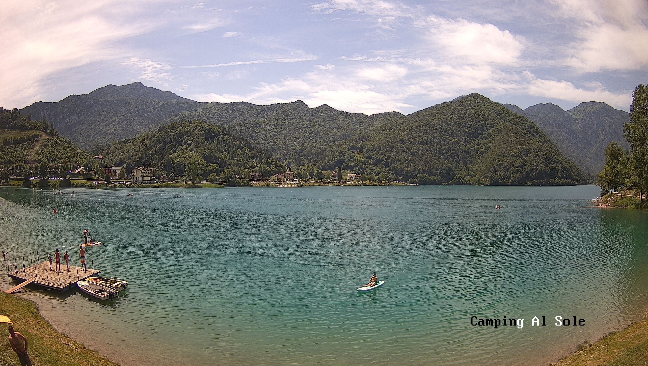 Archived image Webcam View at the Lago di Ledro