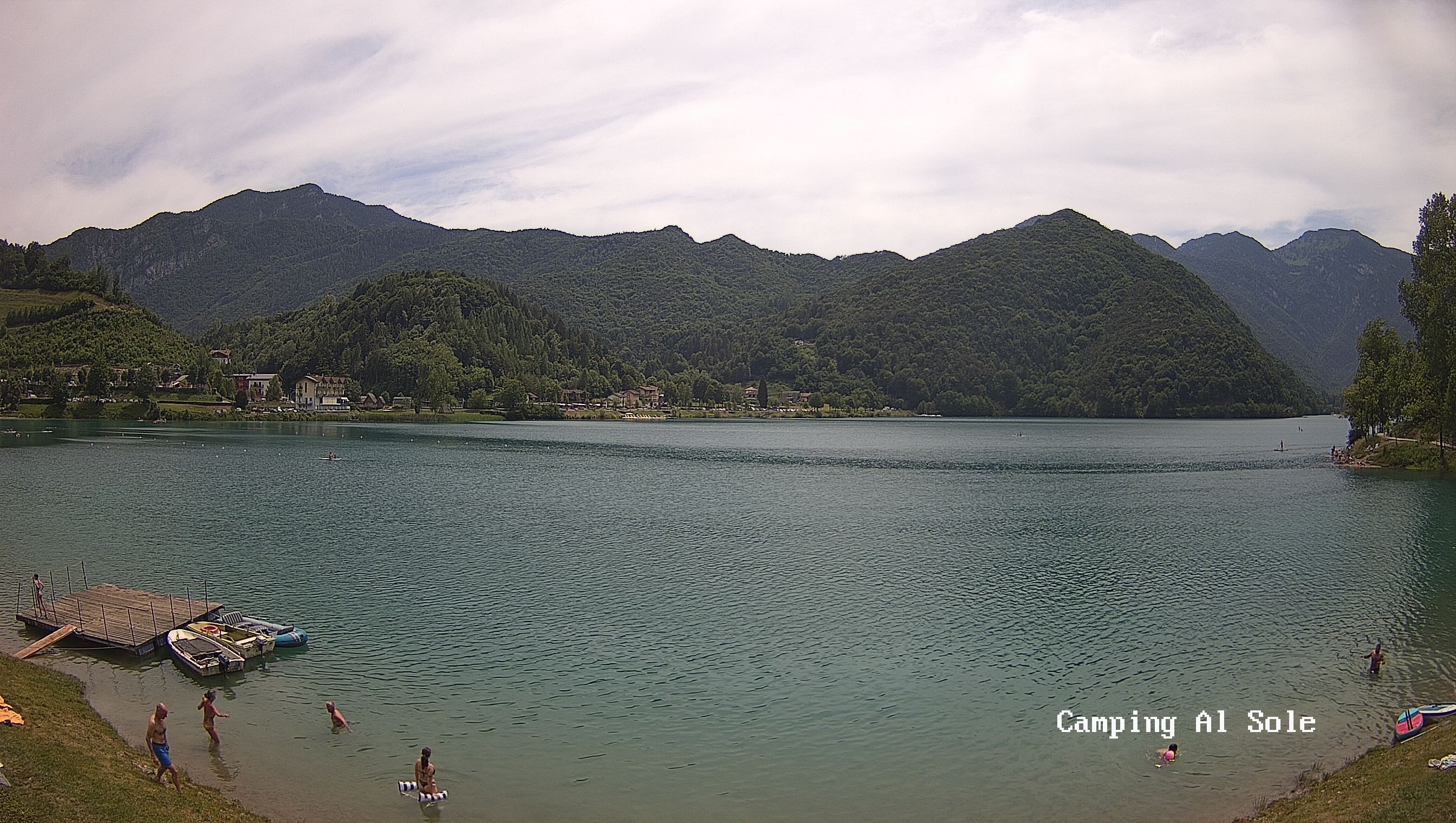 Archived image Webcam View at the Lago di Ledro
