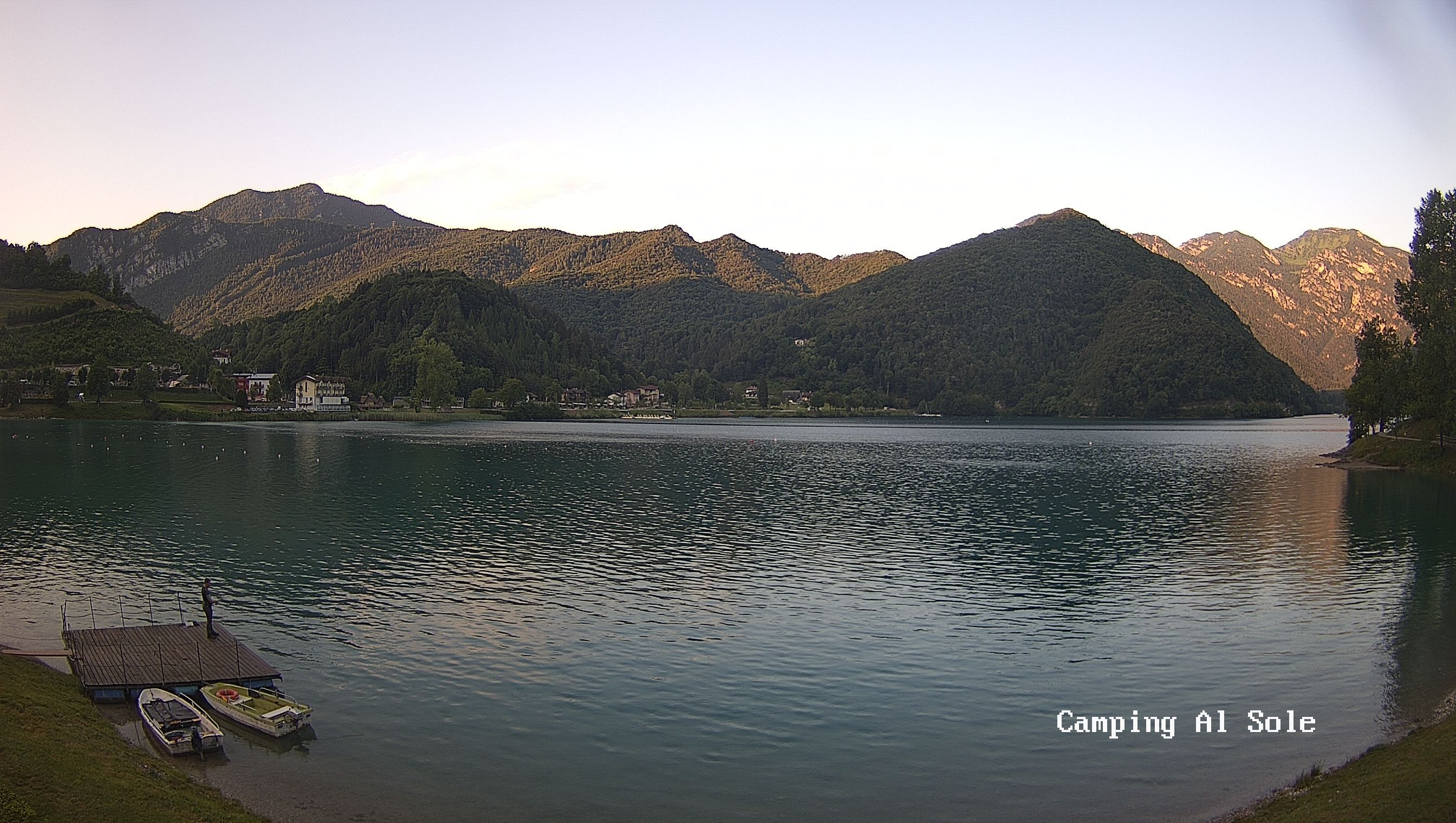 Archived image Webcam View at the Lago di Ledro