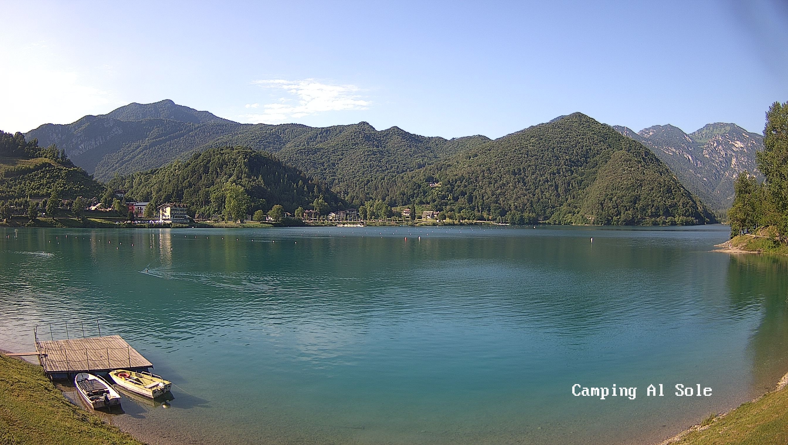 Archived image Webcam View at the Lago di Ledro