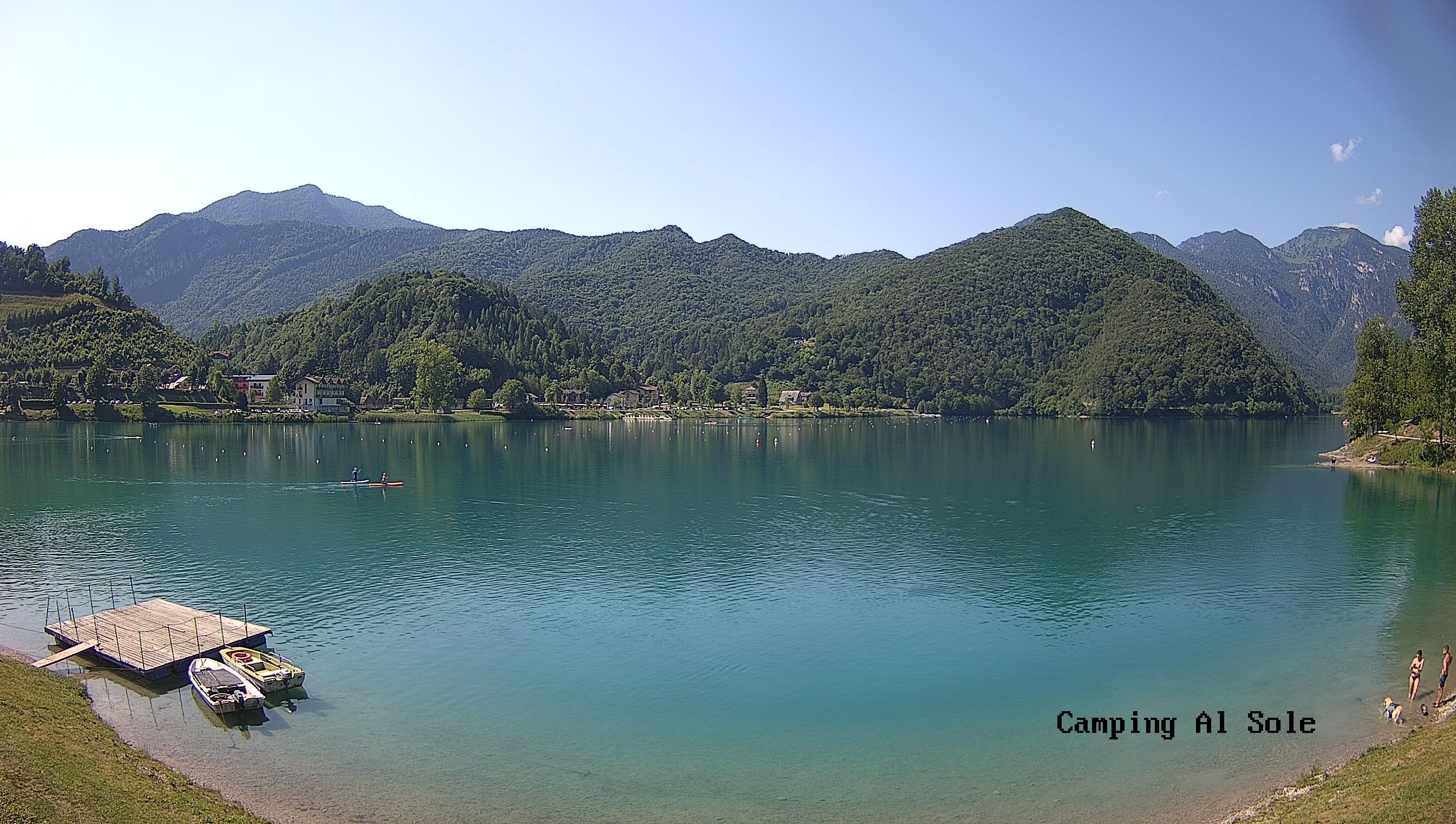 Archived image Webcam View at the Lago di Ledro