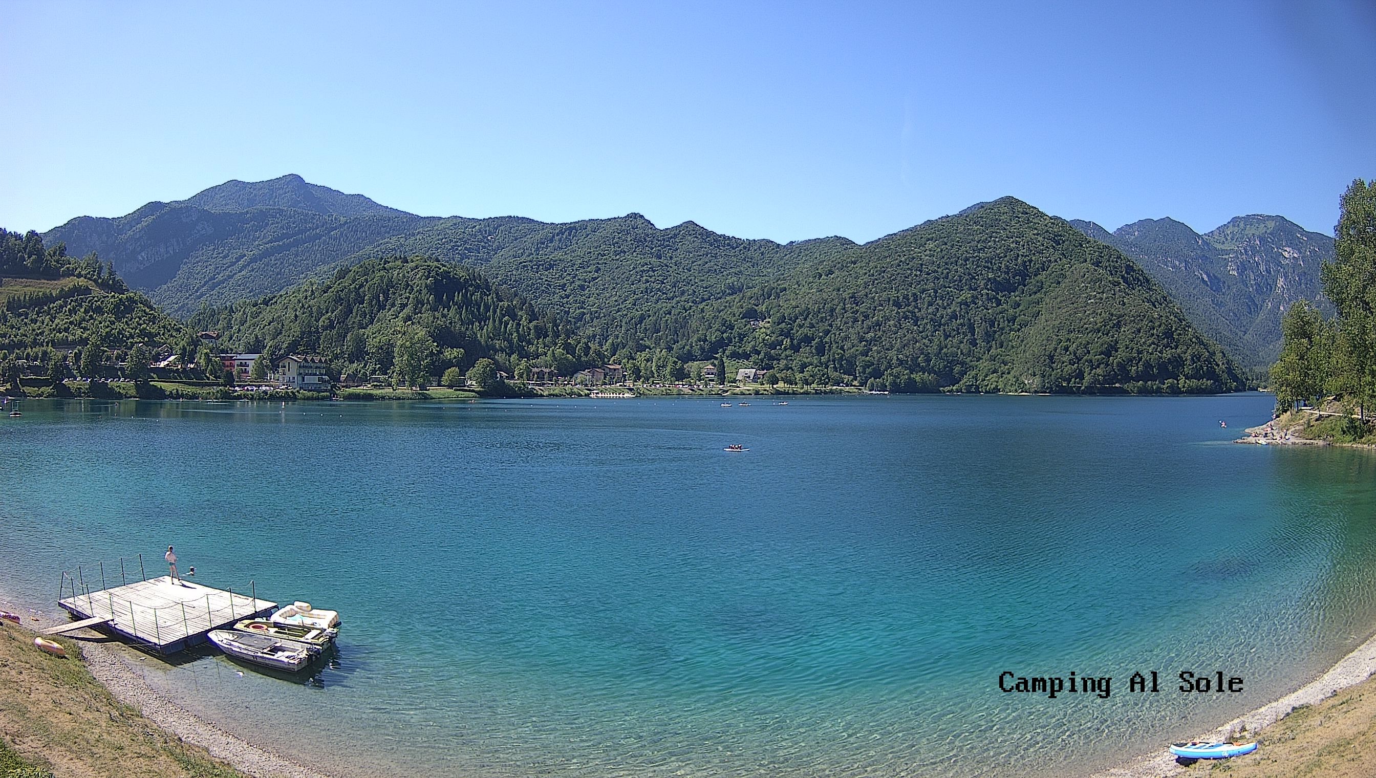 Archived image Webcam View at the Lago di Ledro