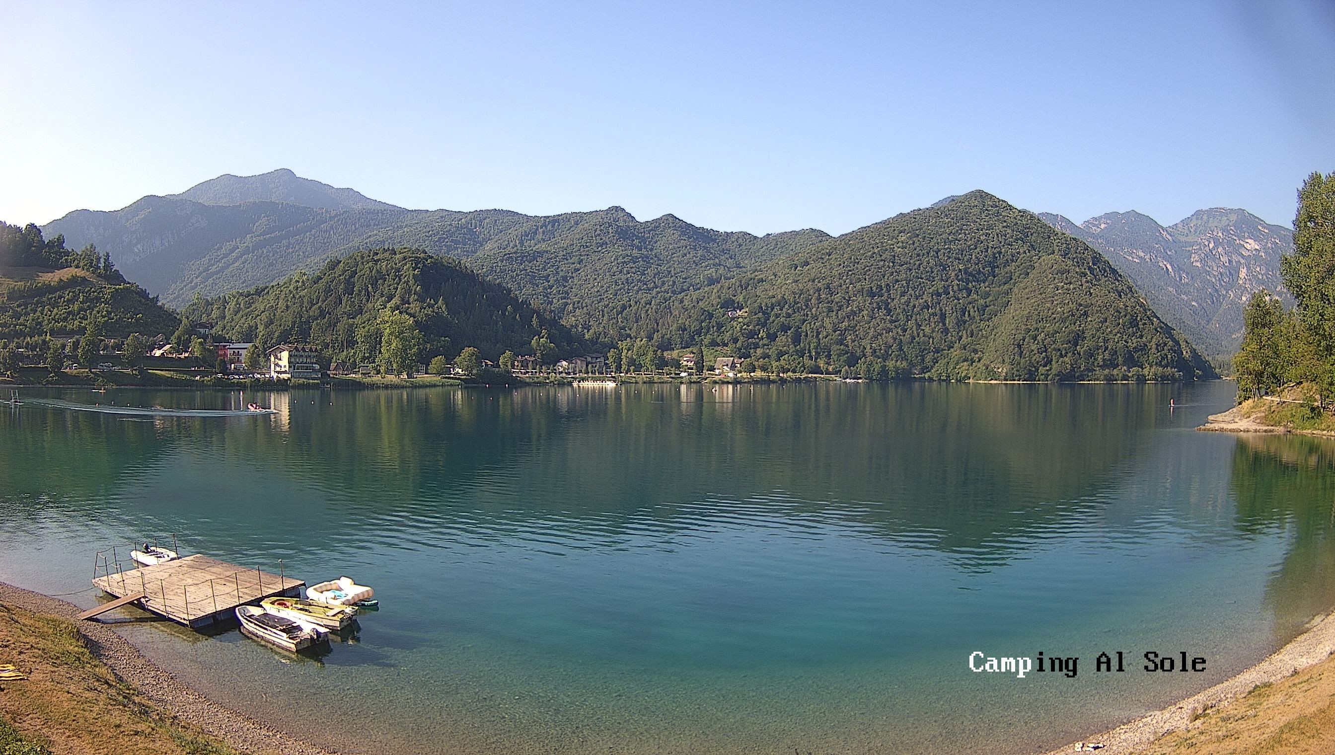 Archived image Webcam View at the Lago di Ledro