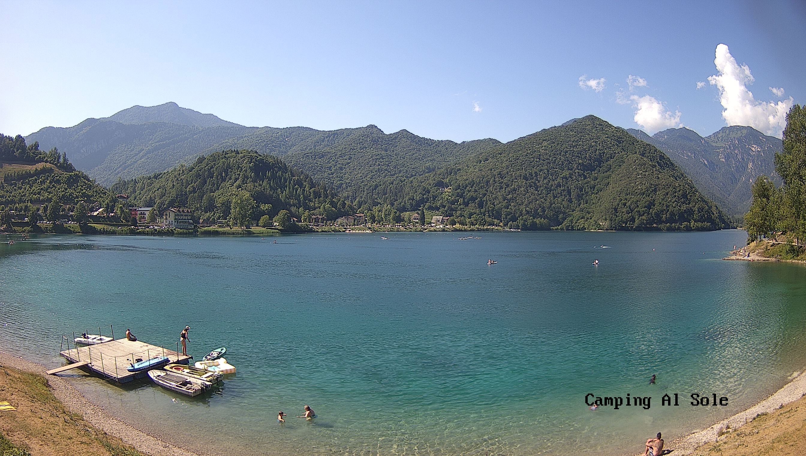 Archived image Webcam View at the Lago di Ledro