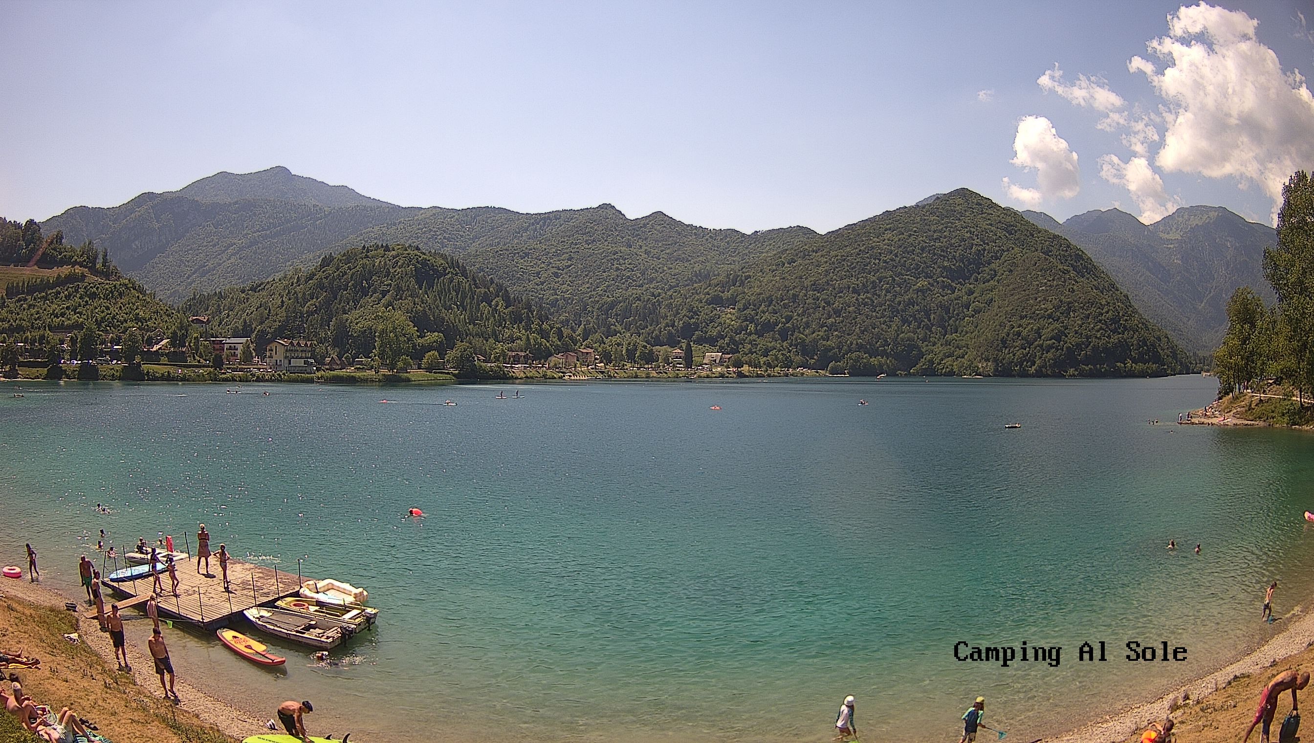 Archived image Webcam View at the Lago di Ledro