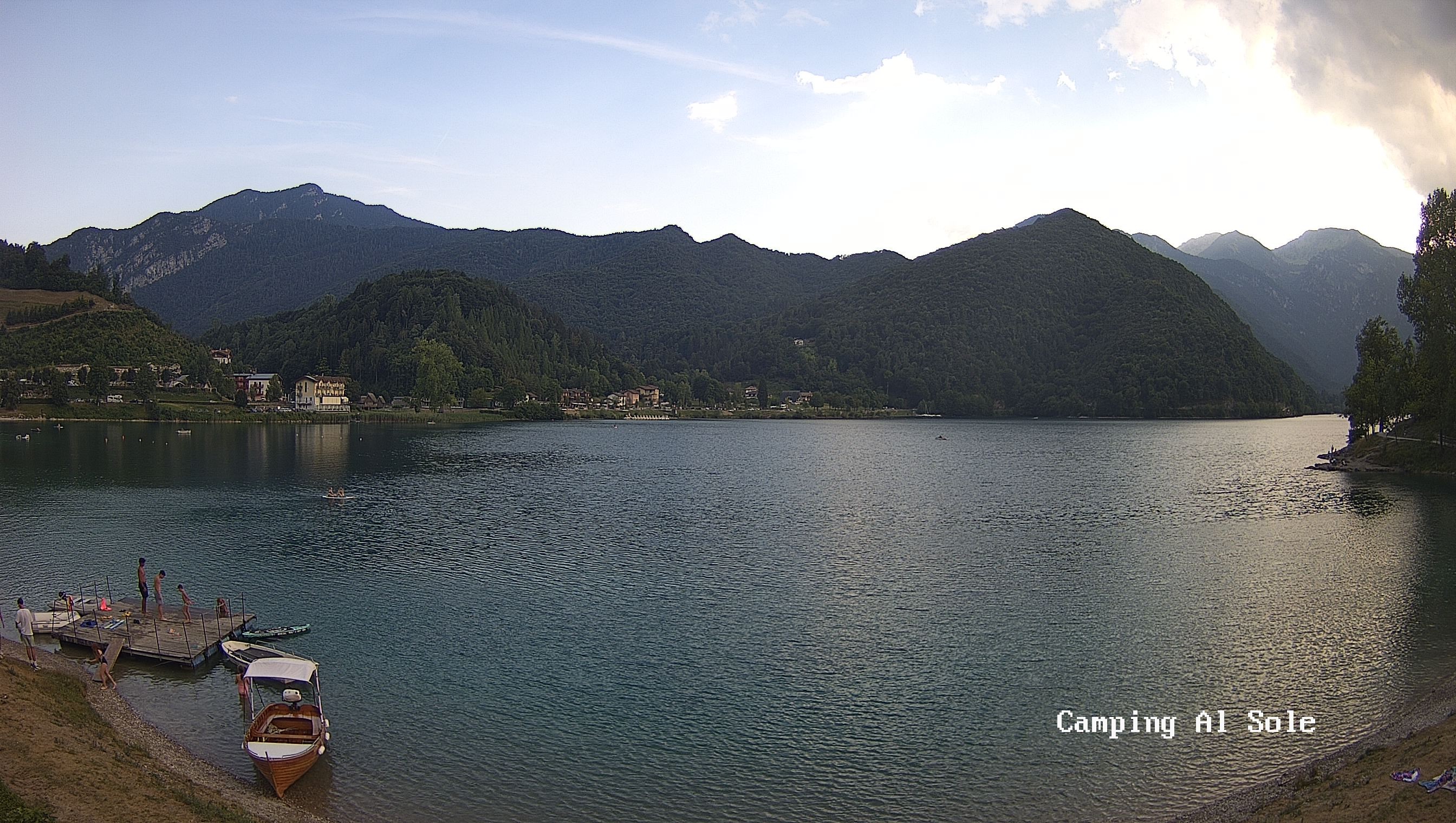 Archiv Foto Webcam Ledrosee - Lago di Ledro