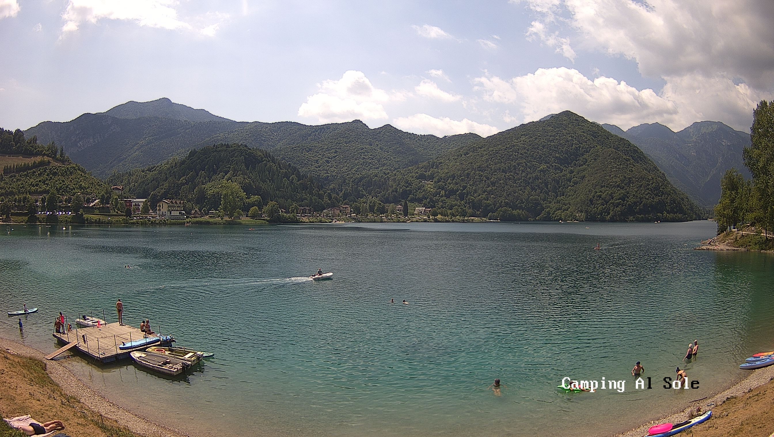 Archiv Foto Webcam Ledrosee - Lago di Ledro