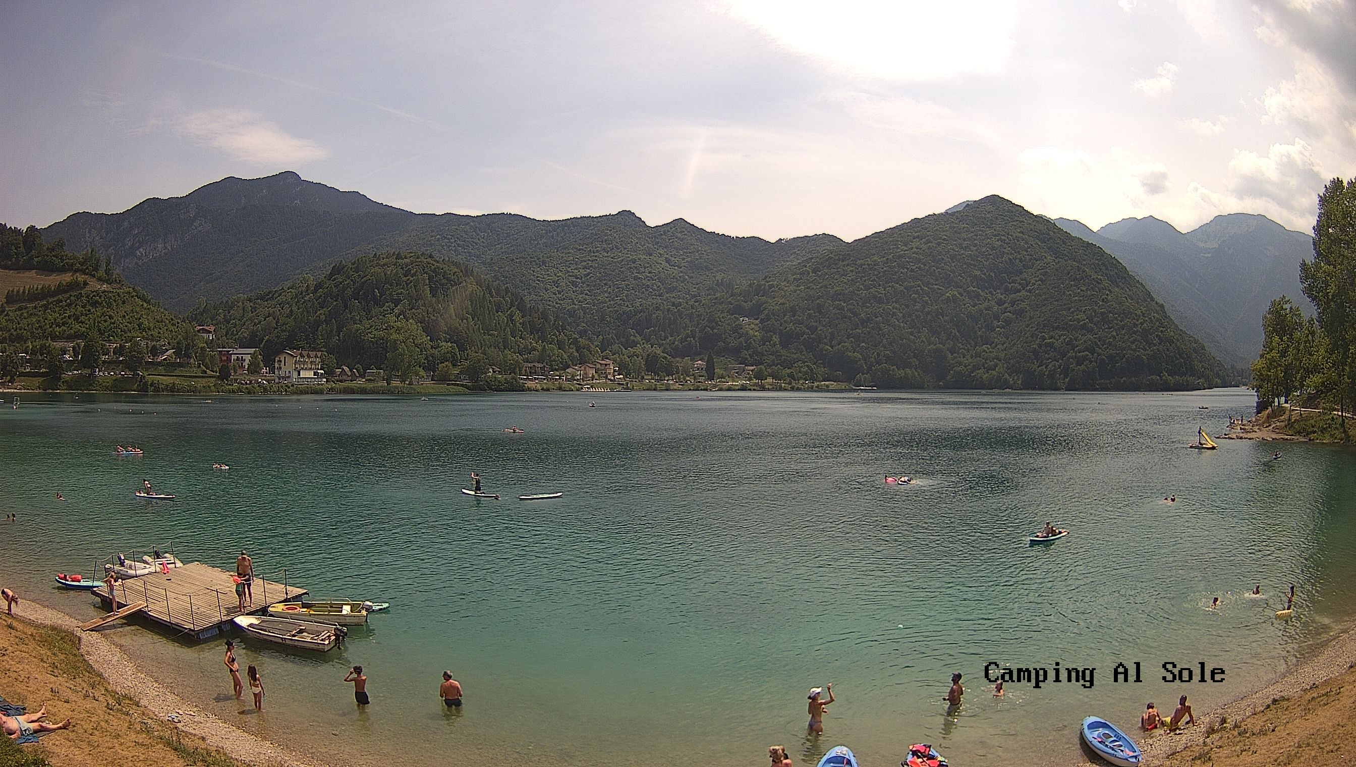 Archiv Foto Webcam Ledrosee - Lago di Ledro
