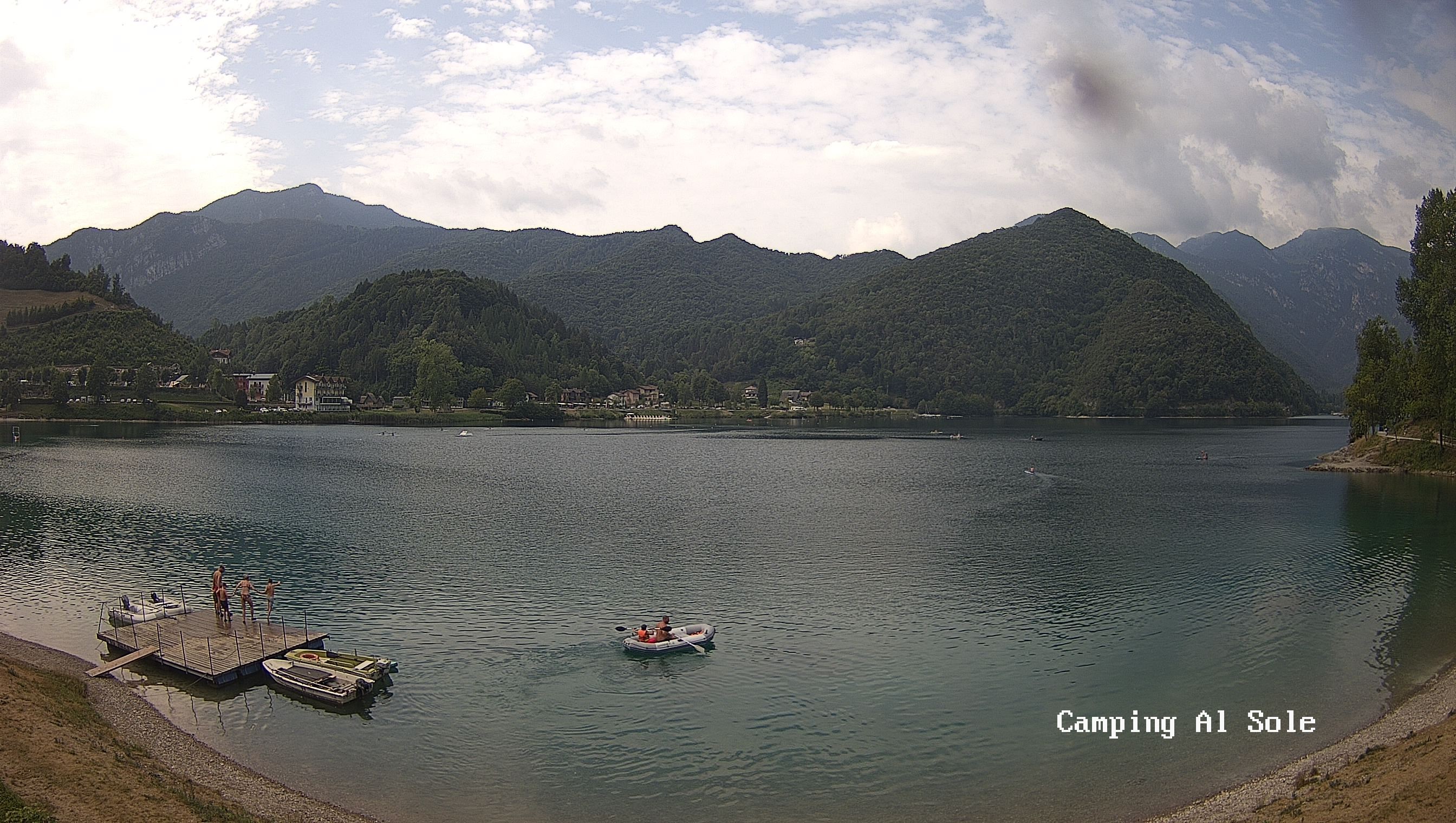 Archiv Foto Webcam Ledrosee - Lago di Ledro