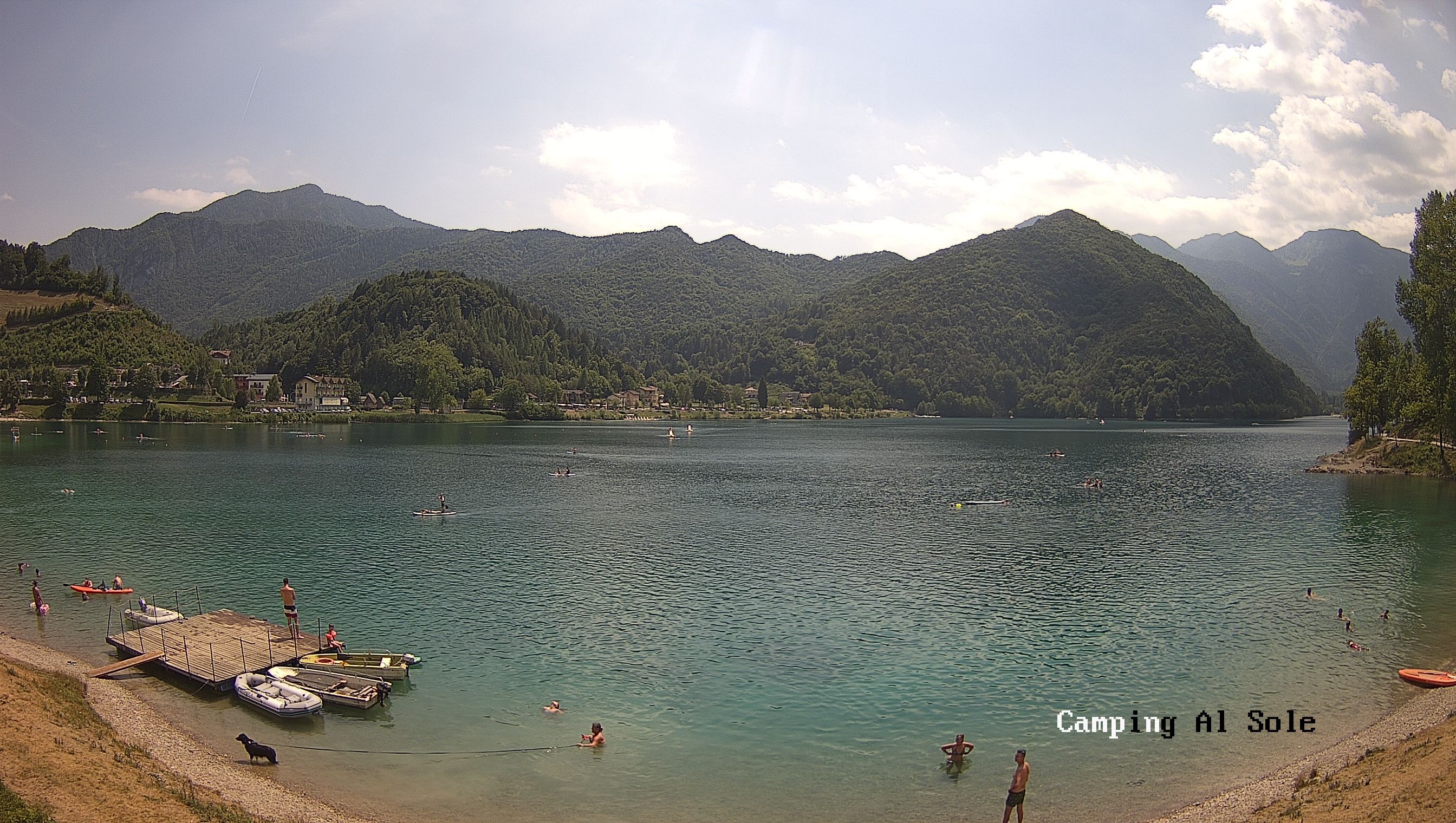 Archiv Foto Webcam Ledrosee - Lago di Ledro