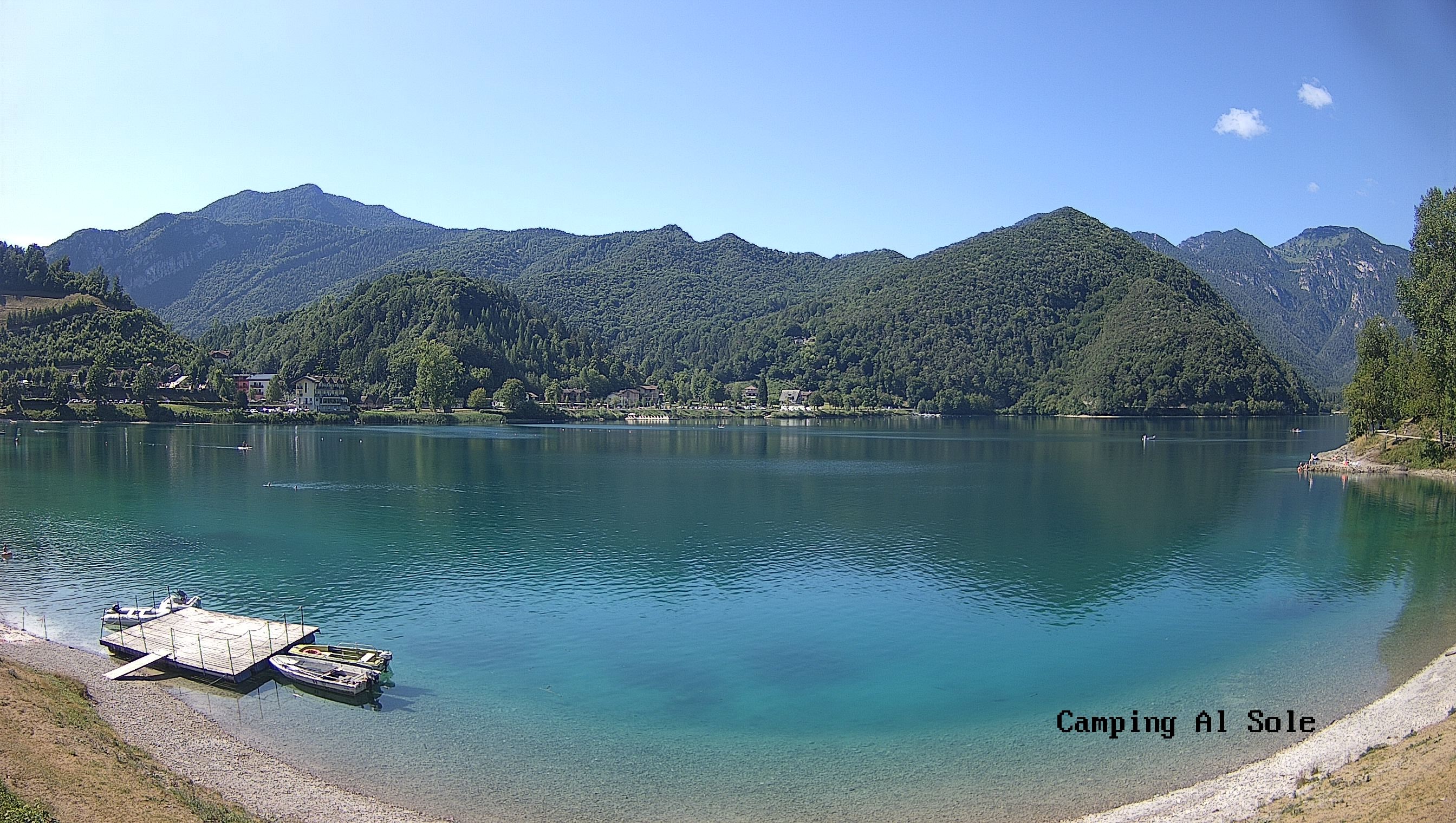 Archiv Foto Webcam Ledrosee - Lago di Ledro