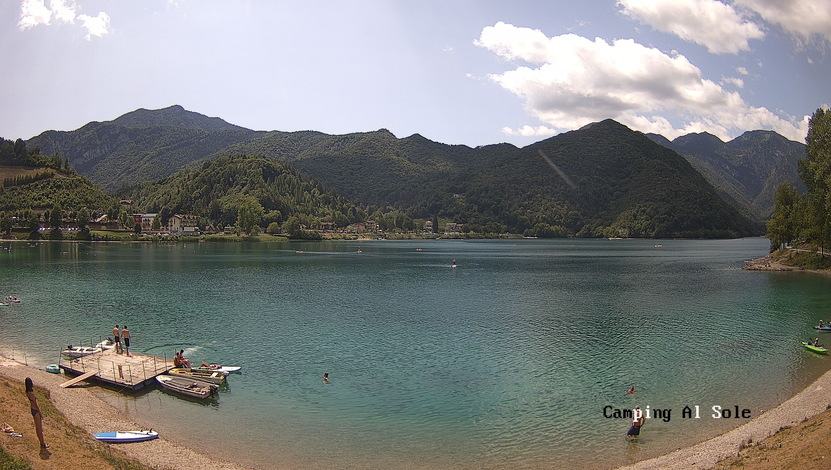 Archiv Foto Webcam Ledrosee - Lago di Ledro