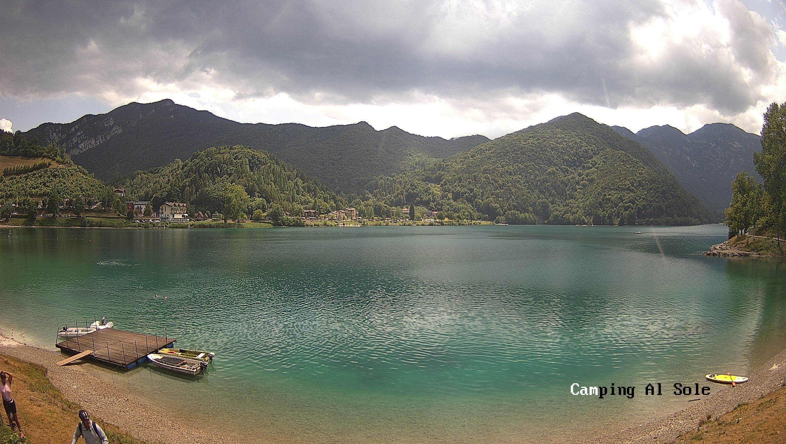 Archiv Foto Webcam Ledrosee - Lago di Ledro