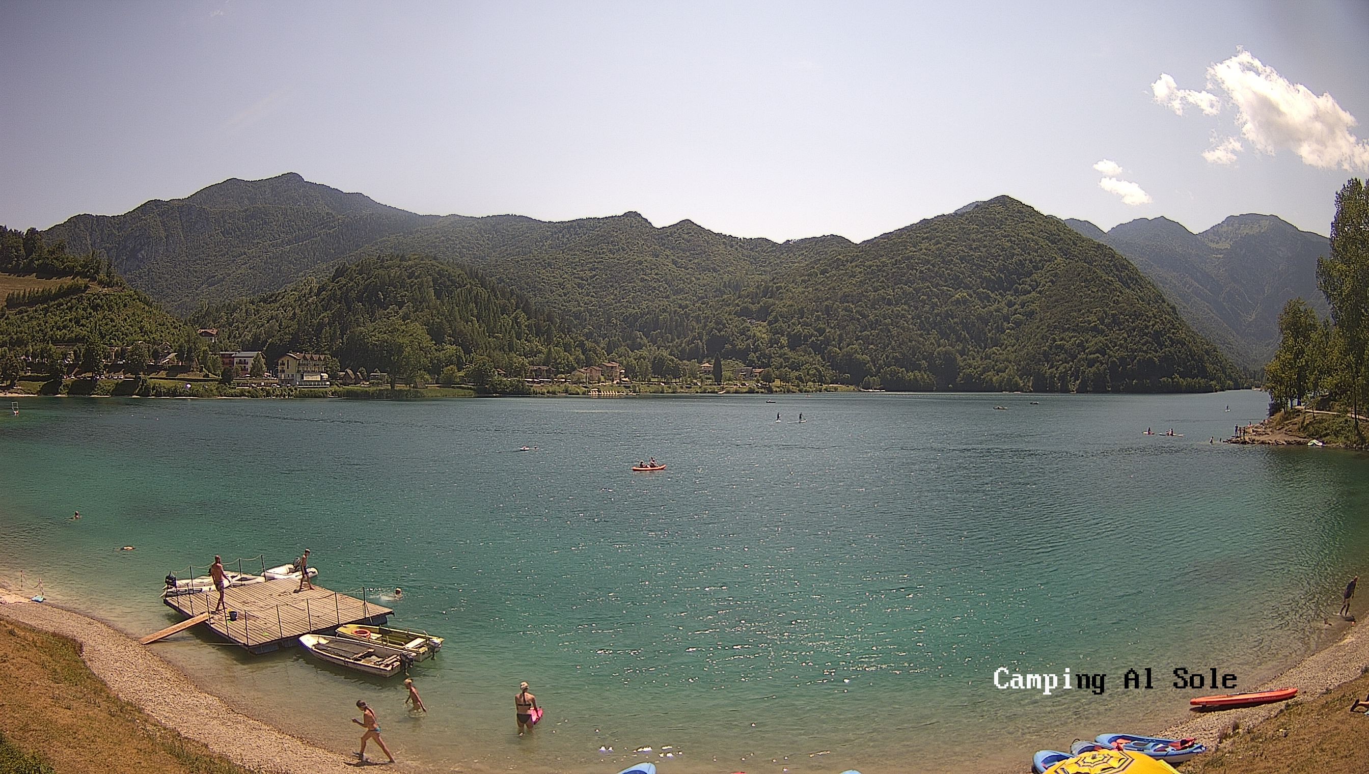 Archiv Foto Webcam Ledrosee - Lago di Ledro