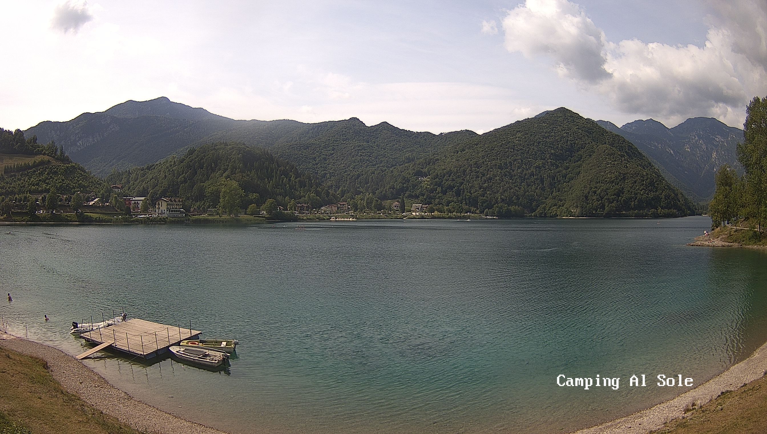 Archived image Webcam View at the Lago di Ledro
