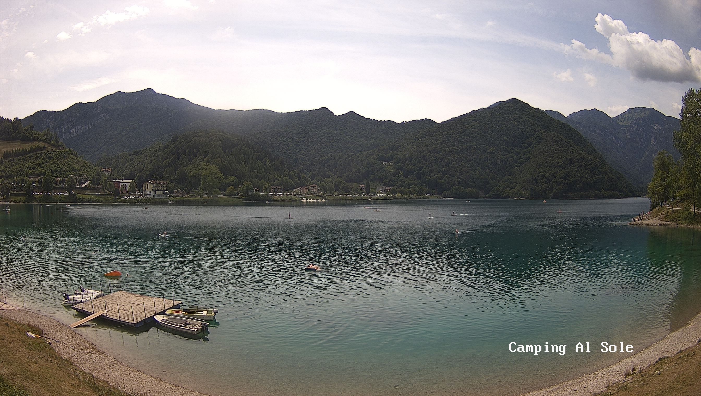 Archived image Webcam View at the Lago di Ledro