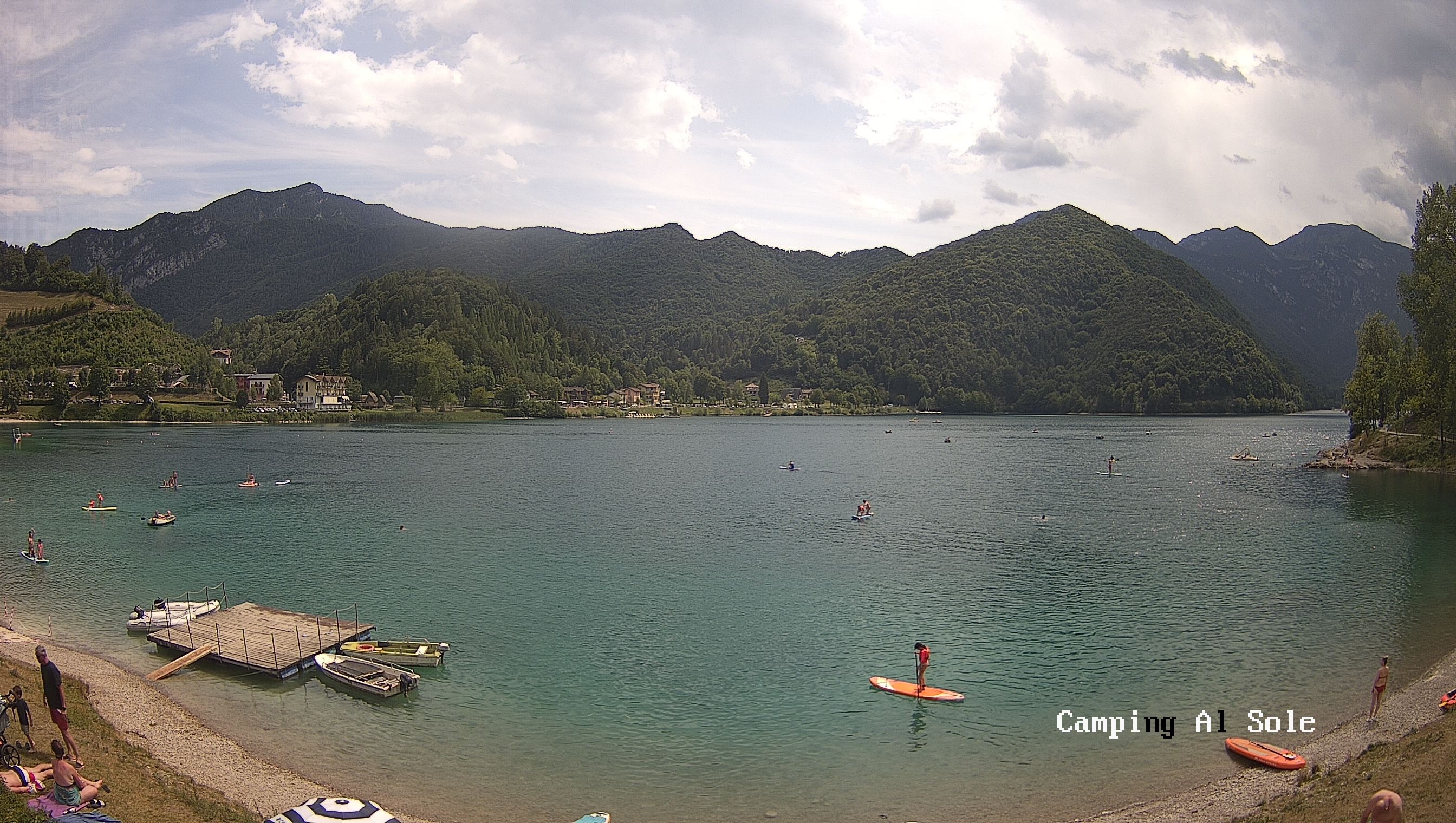 Archiv Foto Webcam Ledrosee - Lago di Ledro