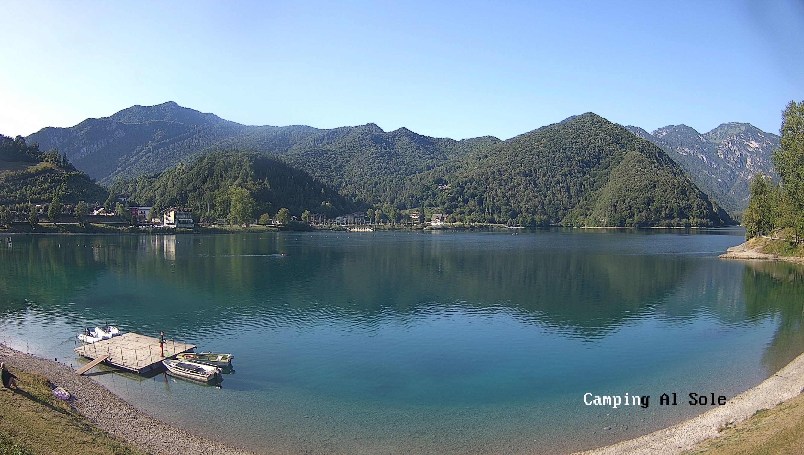Archiv Foto Webcam Ledrosee - Lago di Ledro