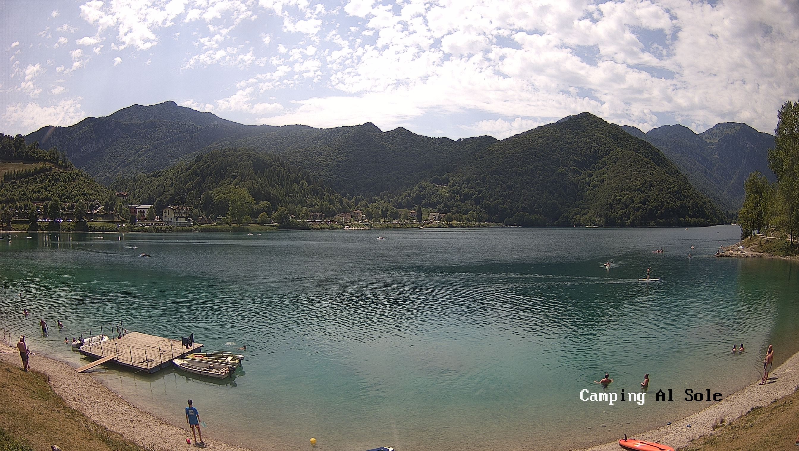Archiv Foto Webcam Ledrosee - Lago di Ledro
