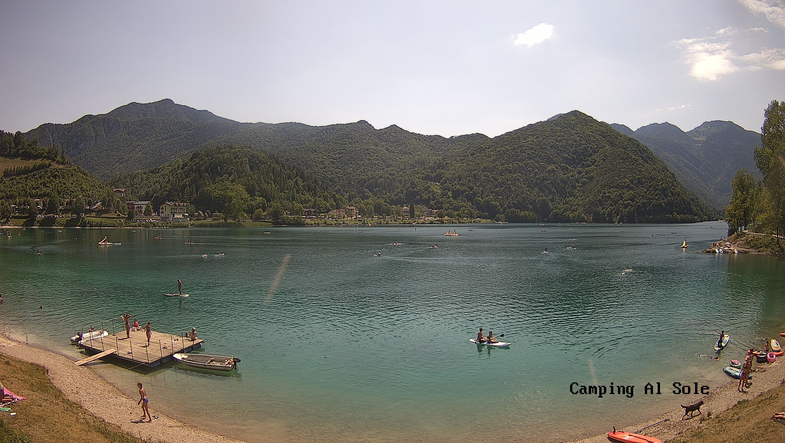 Archiv Foto Webcam Ledrosee - Lago di Ledro