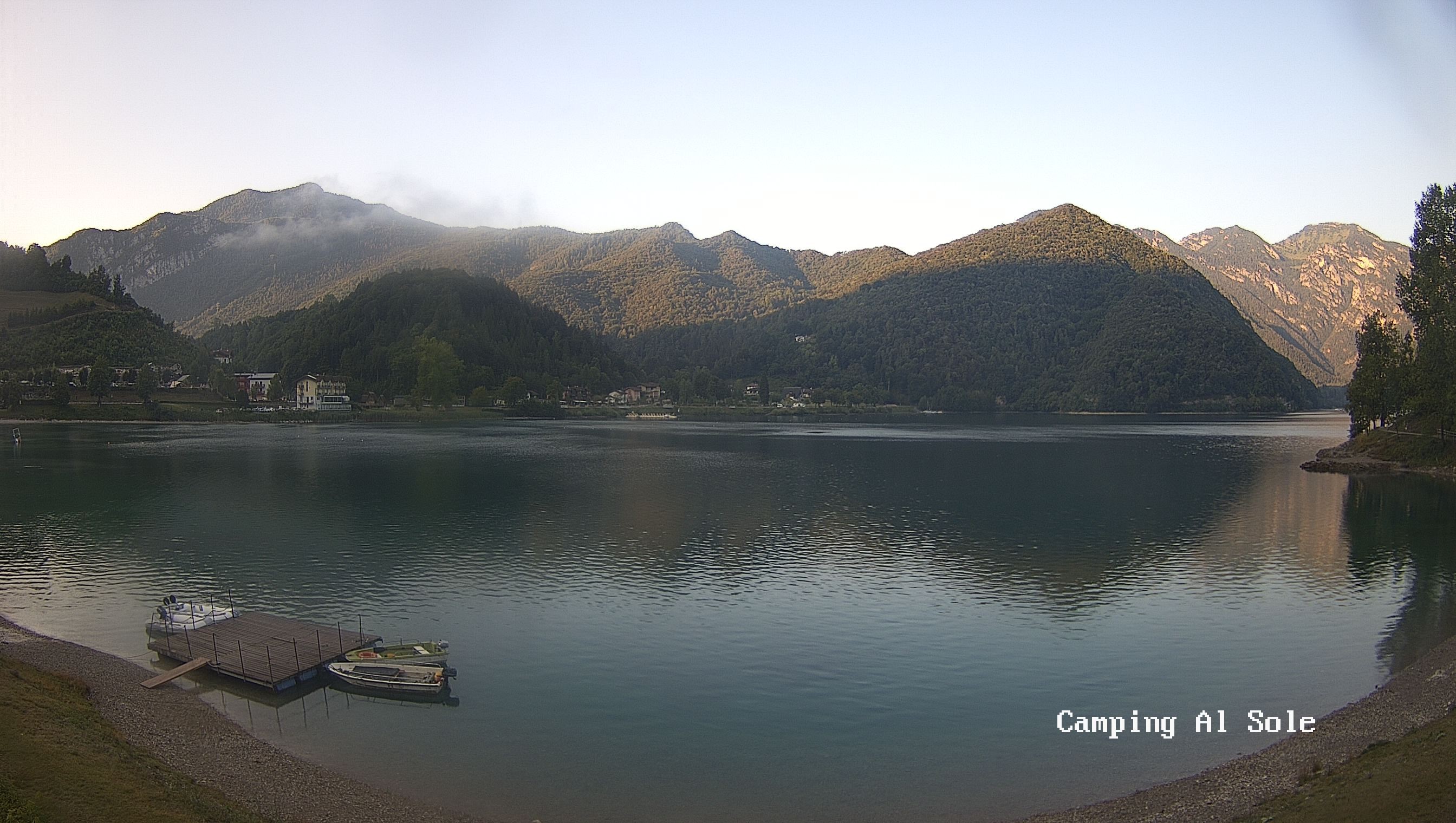 Archived image Webcam View at the Lago di Ledro