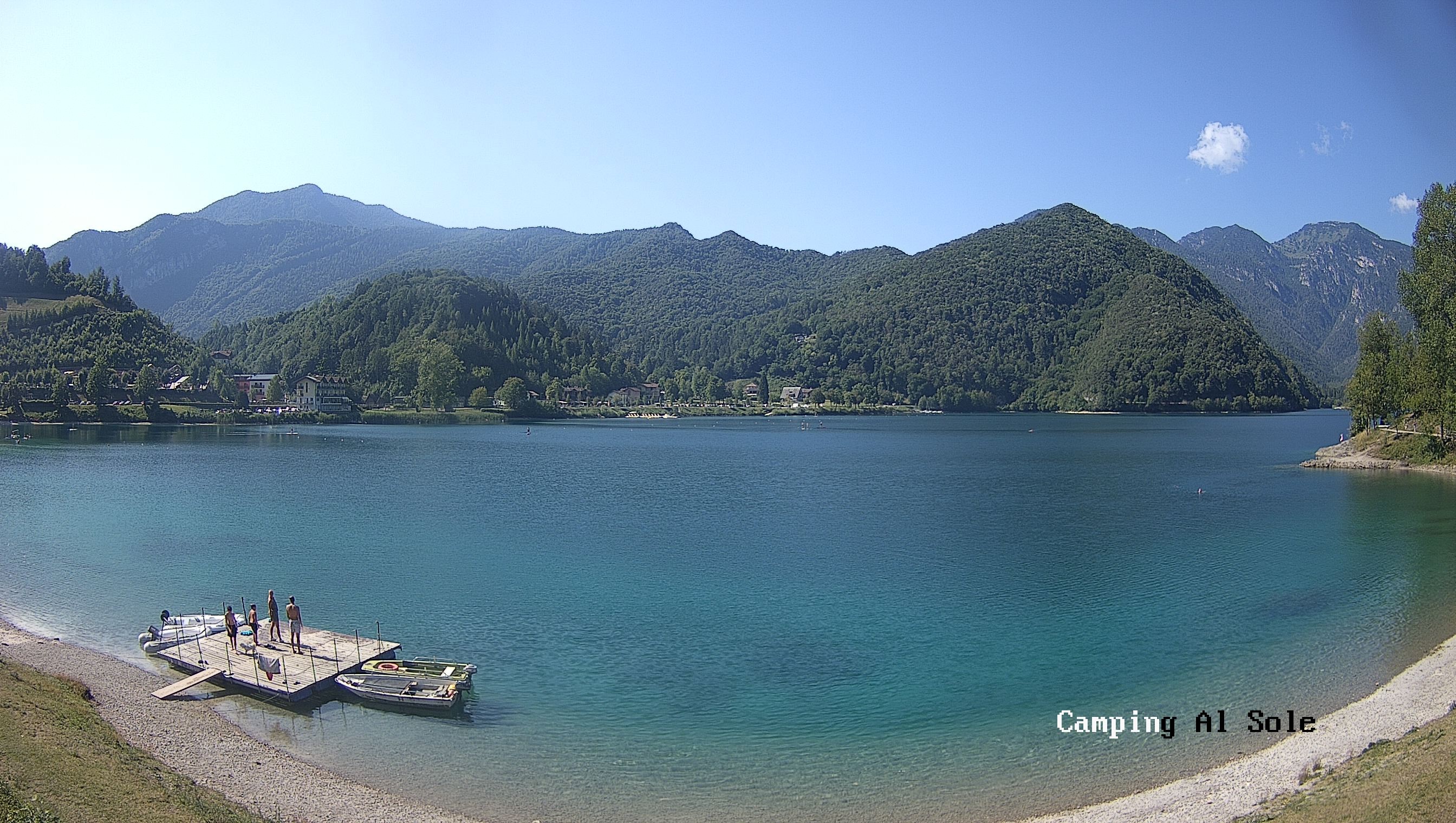 Archived image Webcam View at the Lago di Ledro
