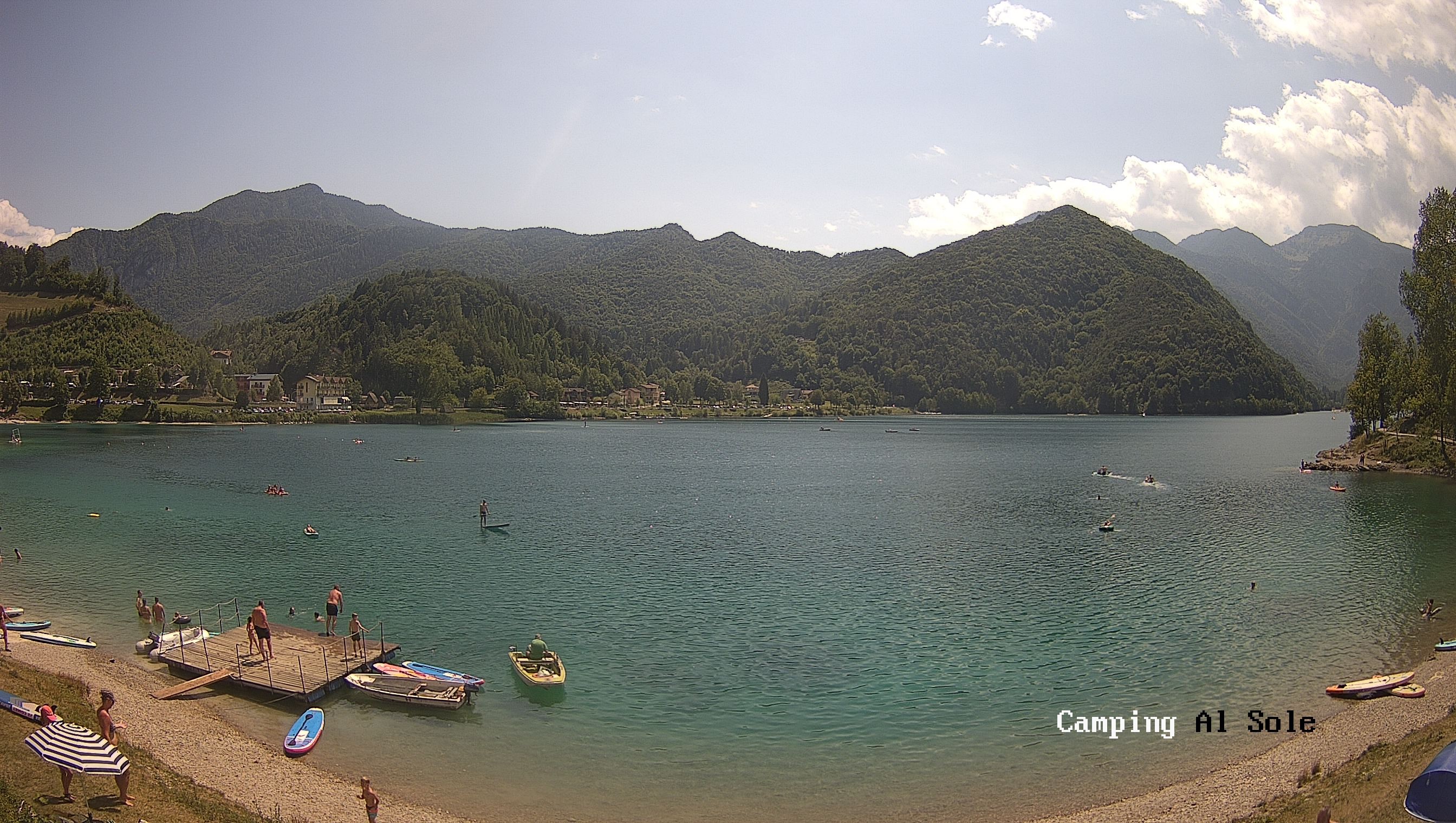 Archived image Webcam View at the Lago di Ledro