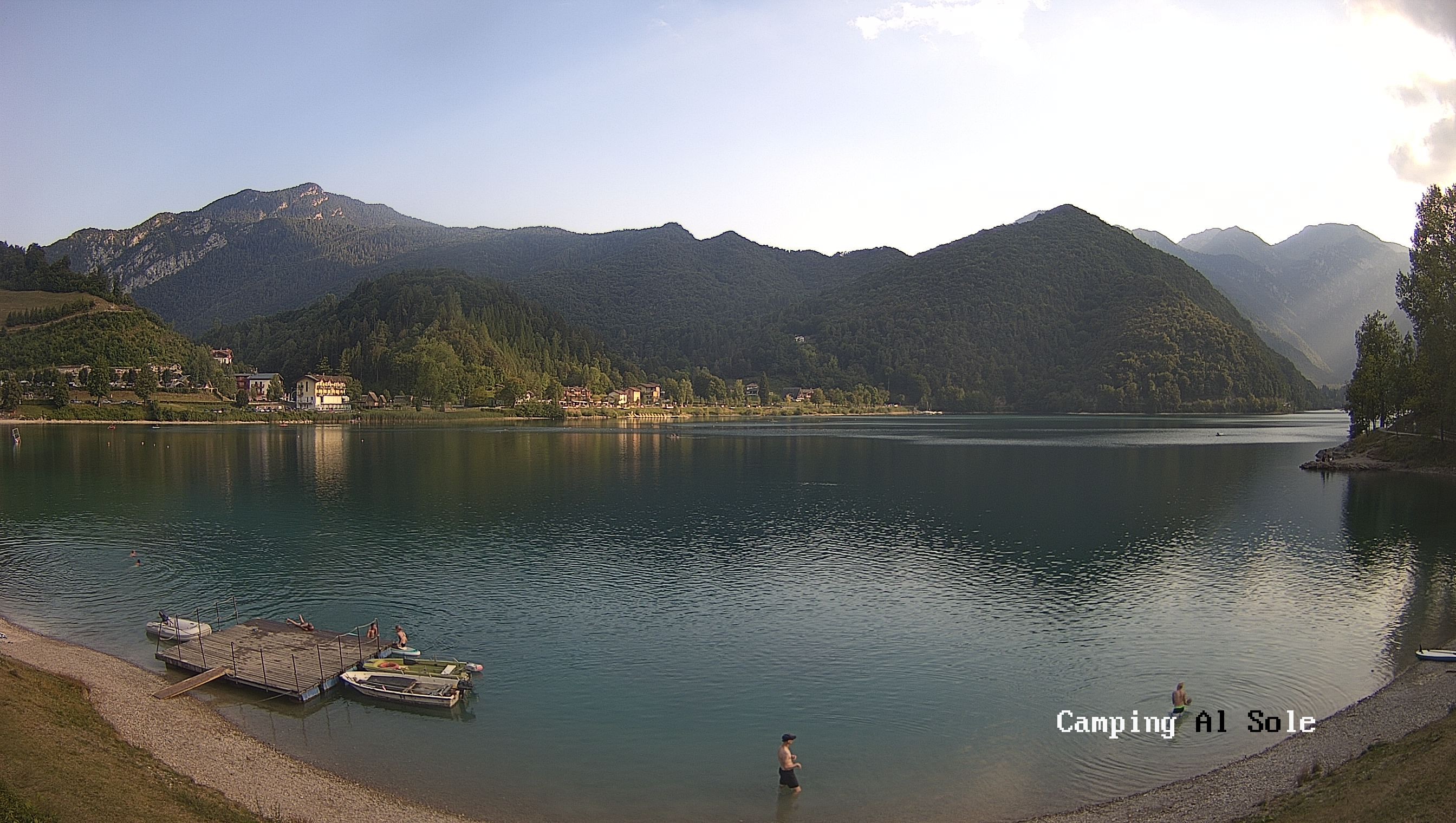 Archived image Webcam View at the Lago di Ledro
