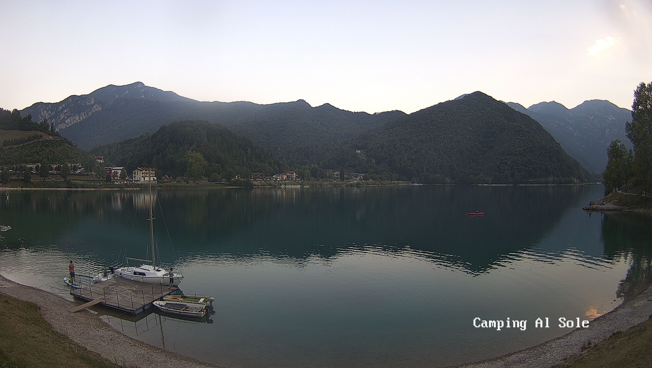 Archived image Webcam View at the Lago di Ledro