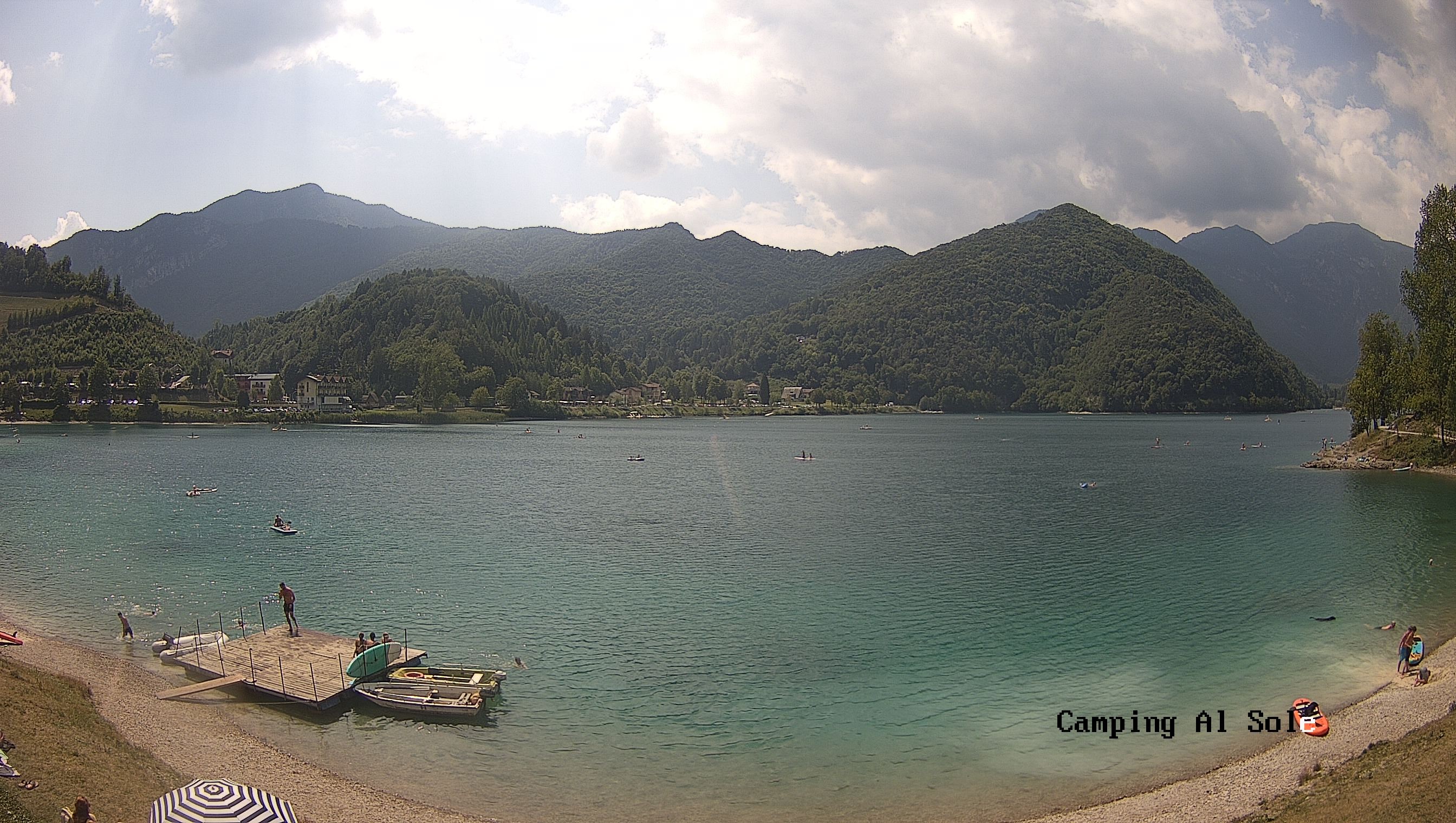 Archived image Webcam View at the Lago di Ledro
