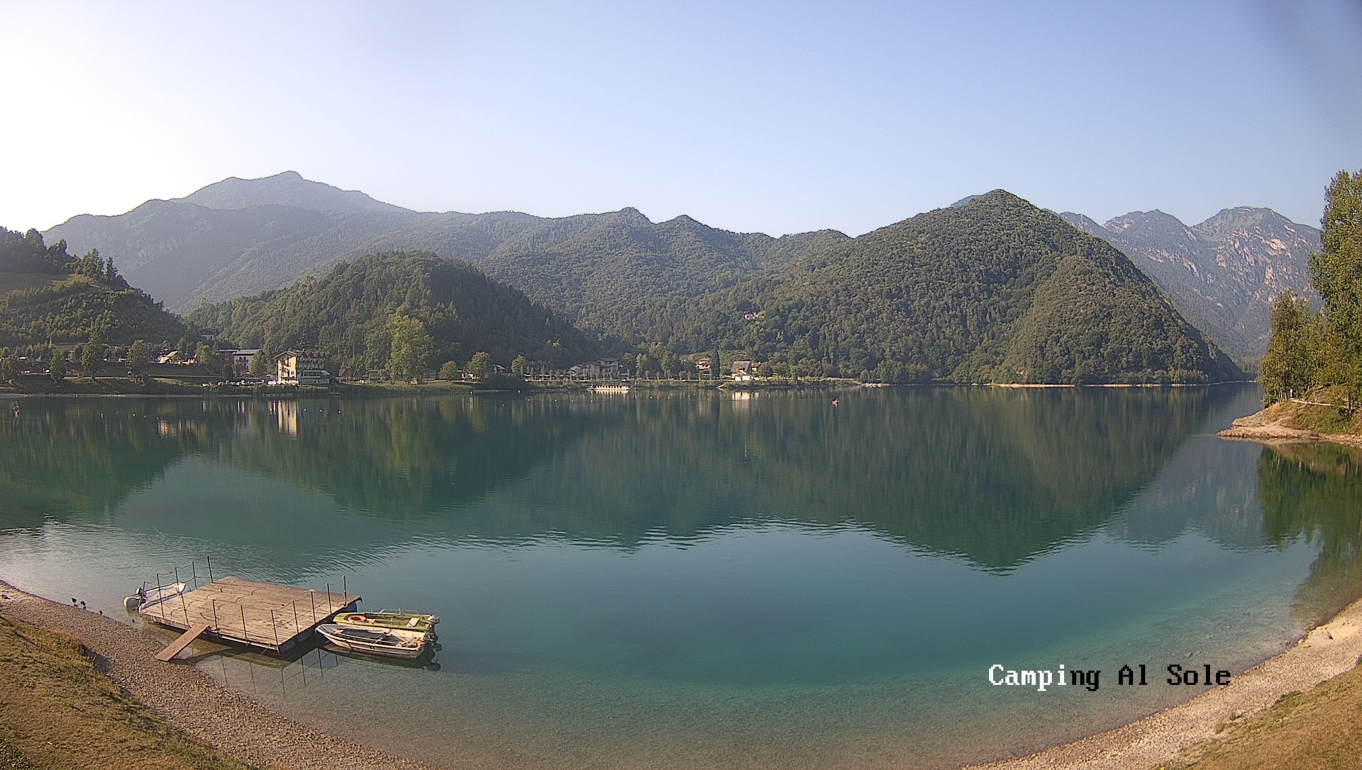 Archived image Webcam View at the Lago di Ledro