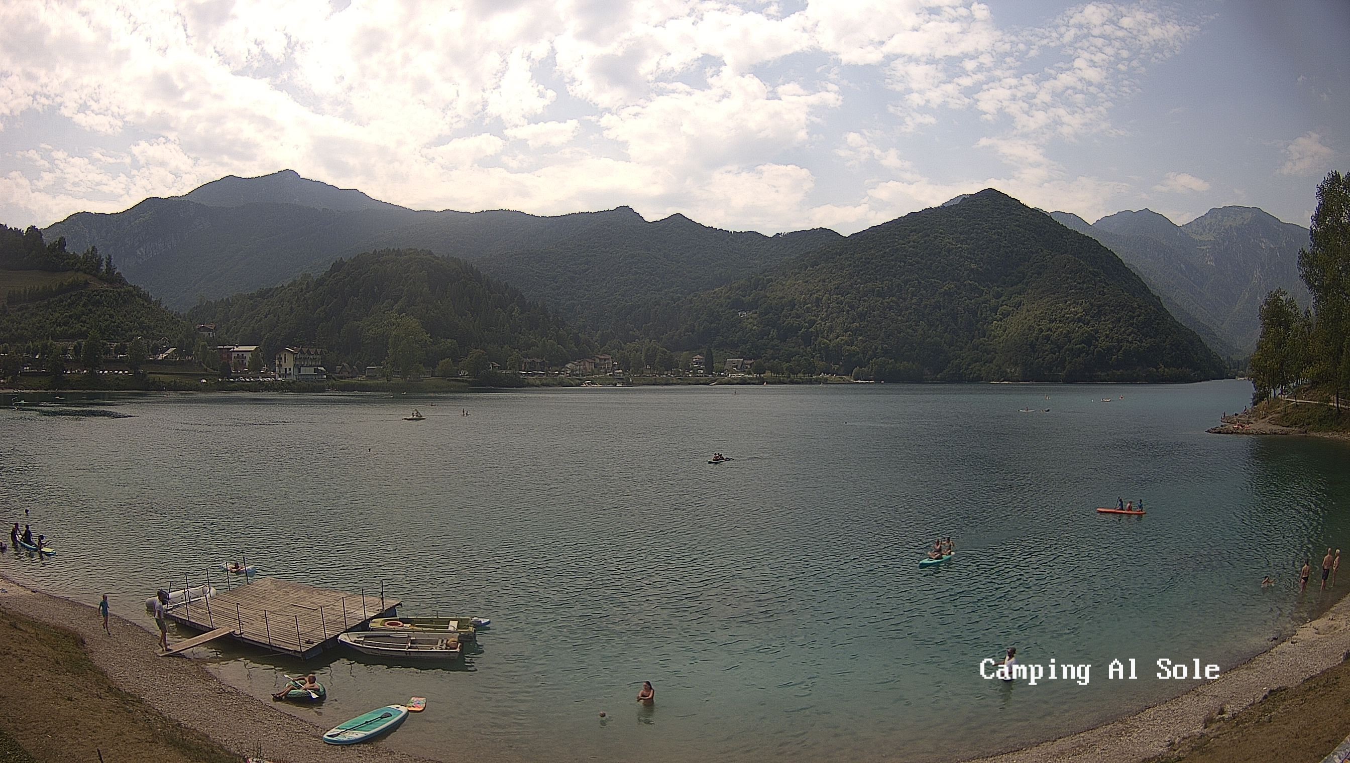 Archived image Webcam View at the Lago di Ledro