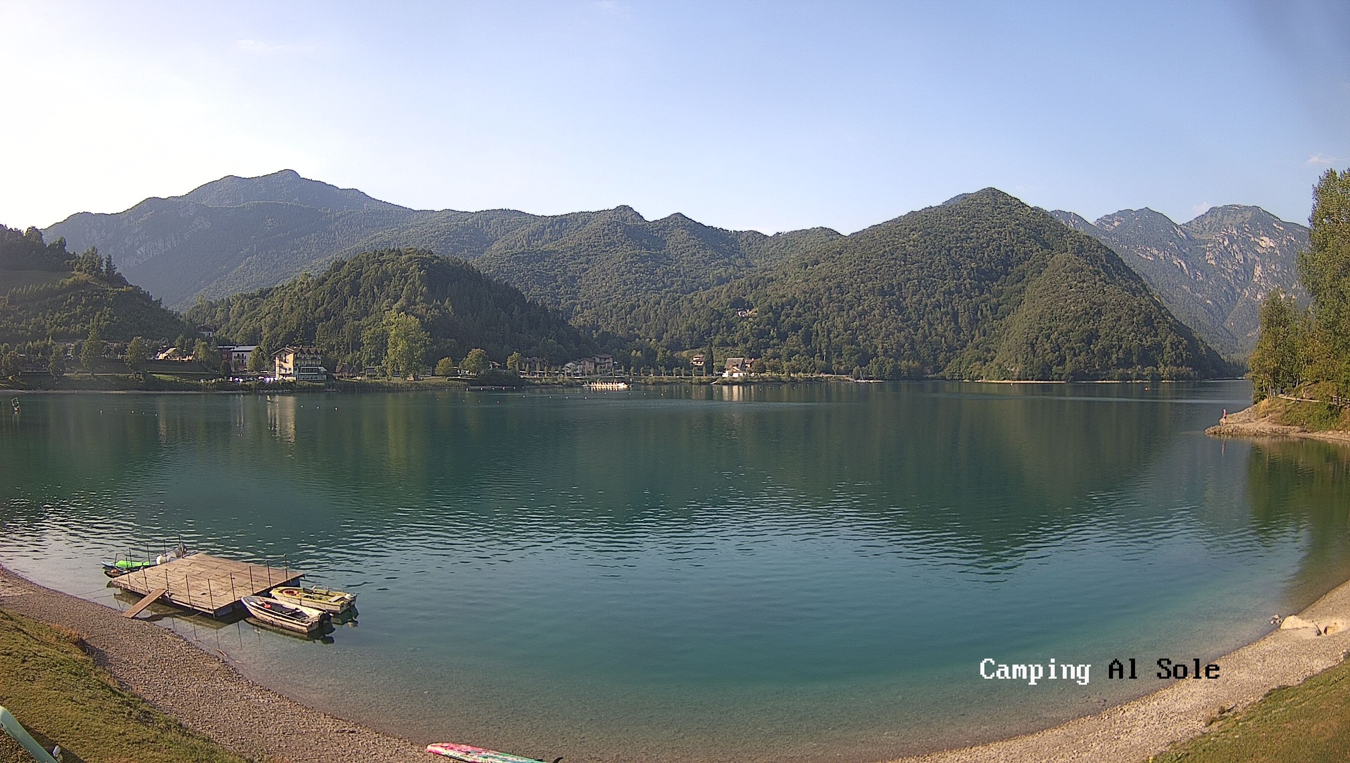 Archived image Webcam View at the Lago di Ledro