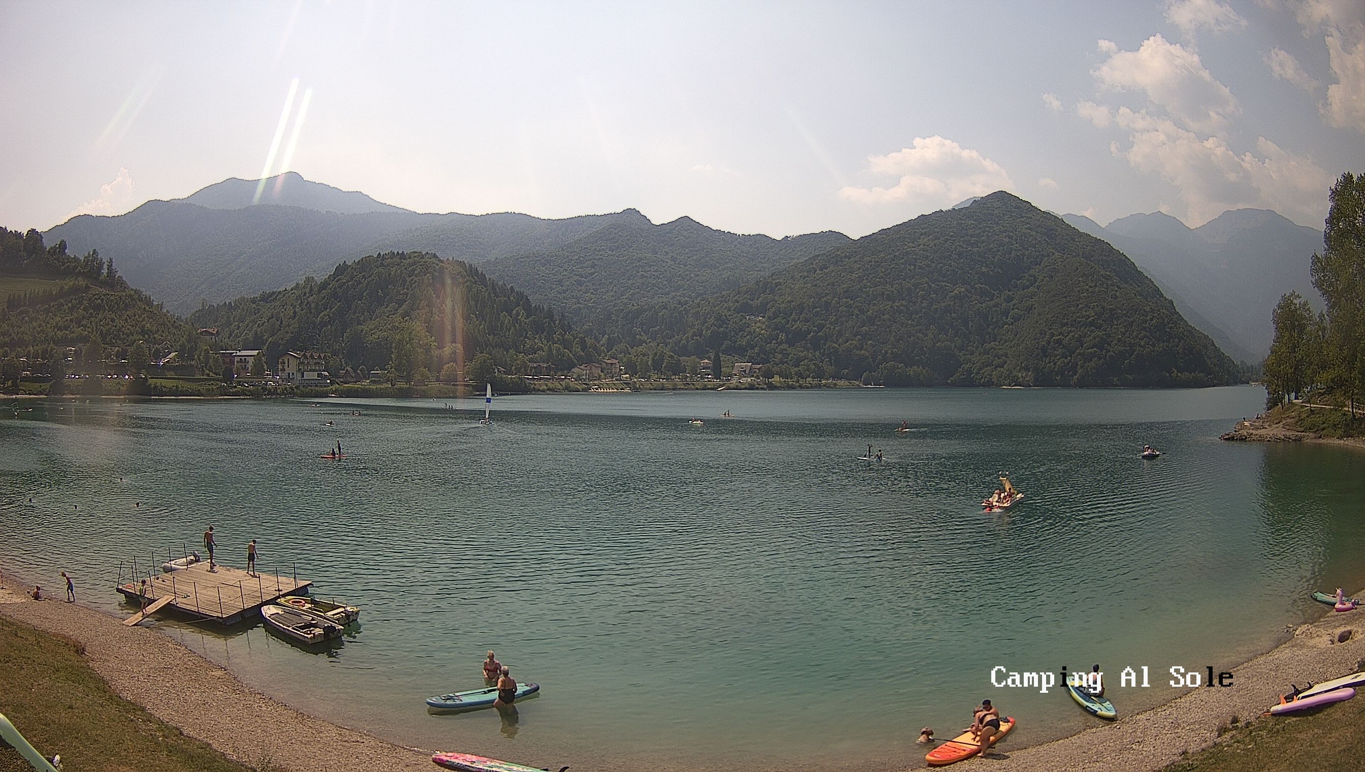 Archiv Foto Webcam Ledrosee - Lago di Ledro