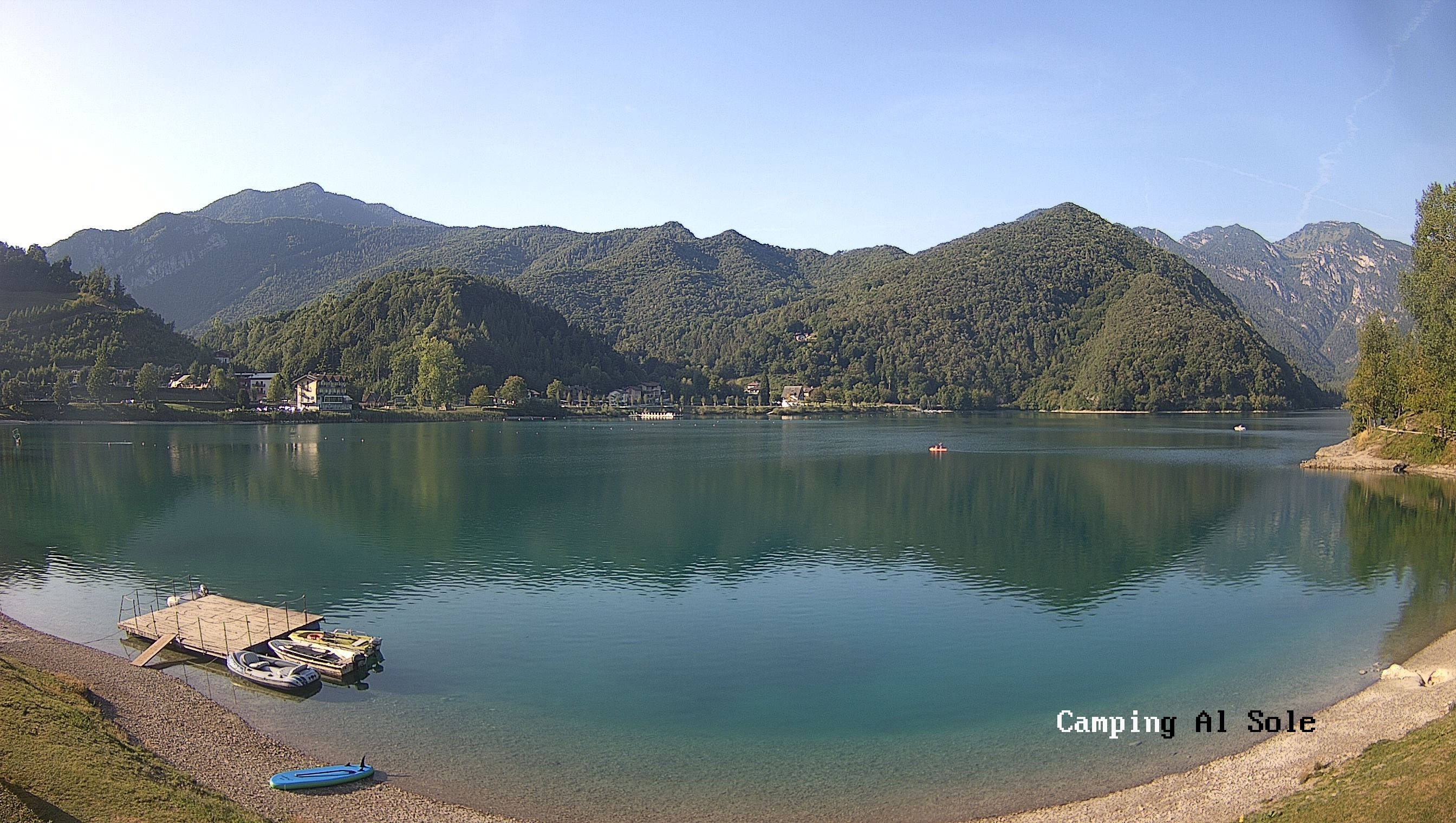 Archived image Webcam View at the Lago di Ledro