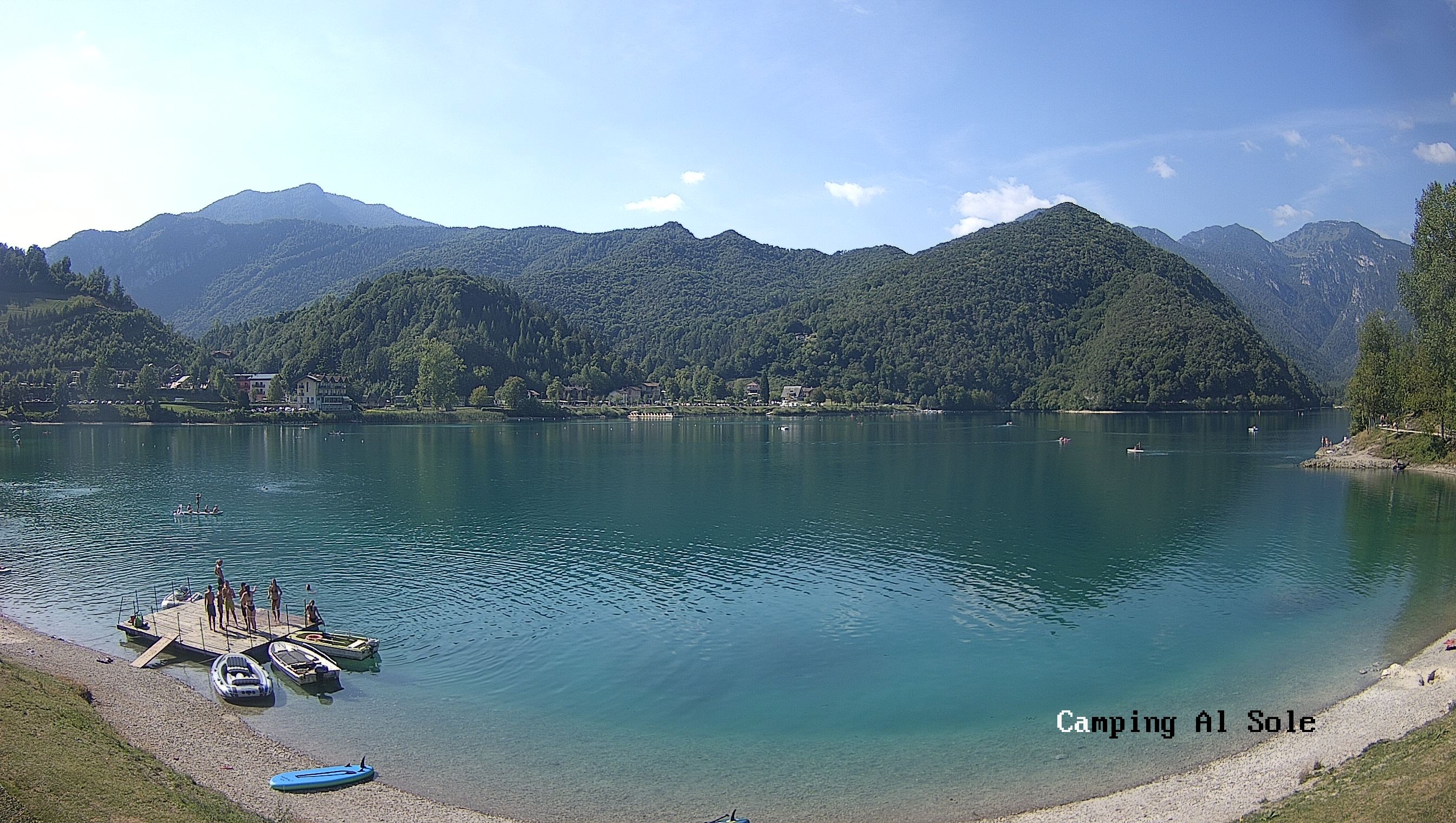 Archived image Webcam View at the Lago di Ledro