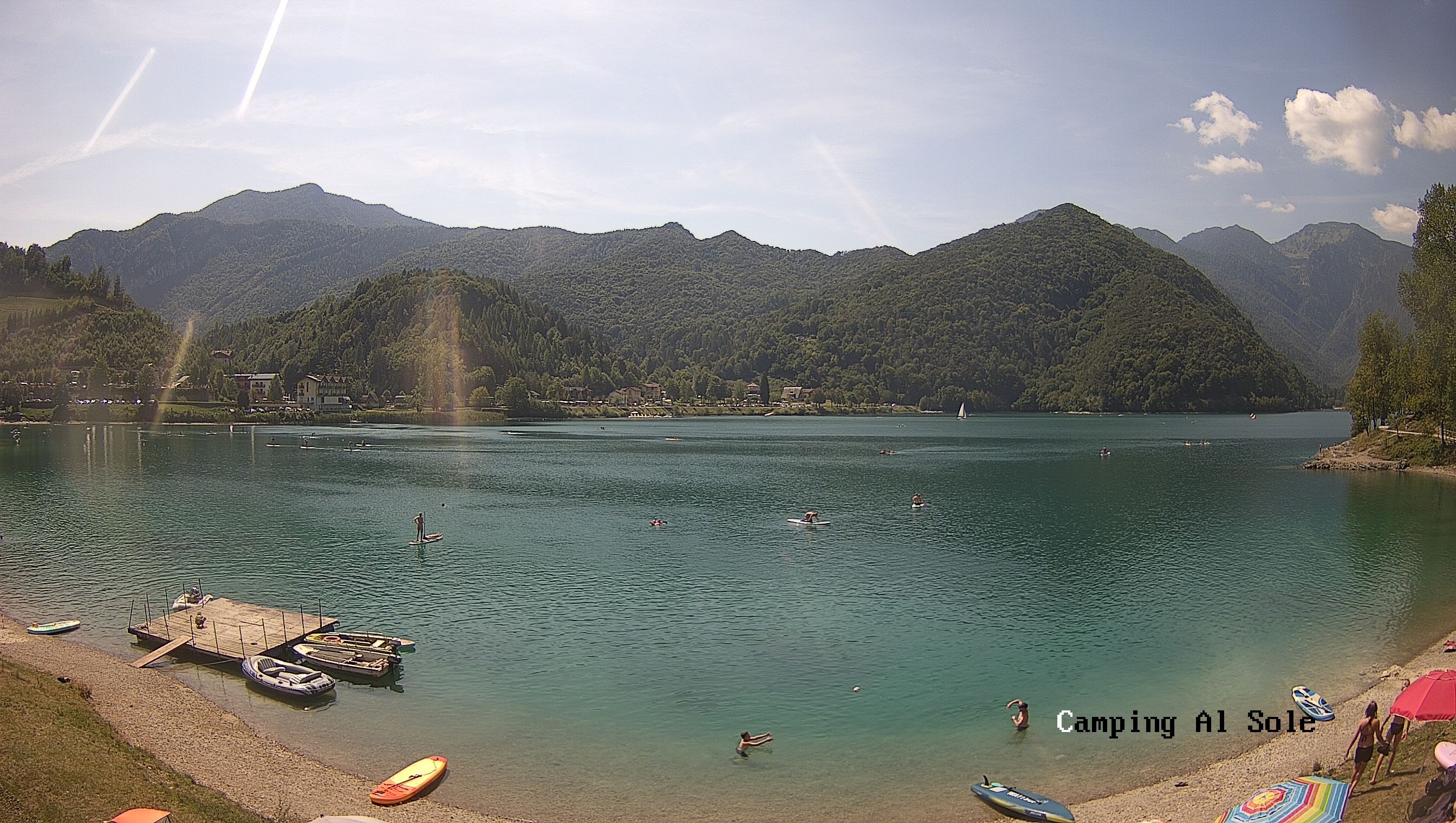 Archived image Webcam View at the Lago di Ledro