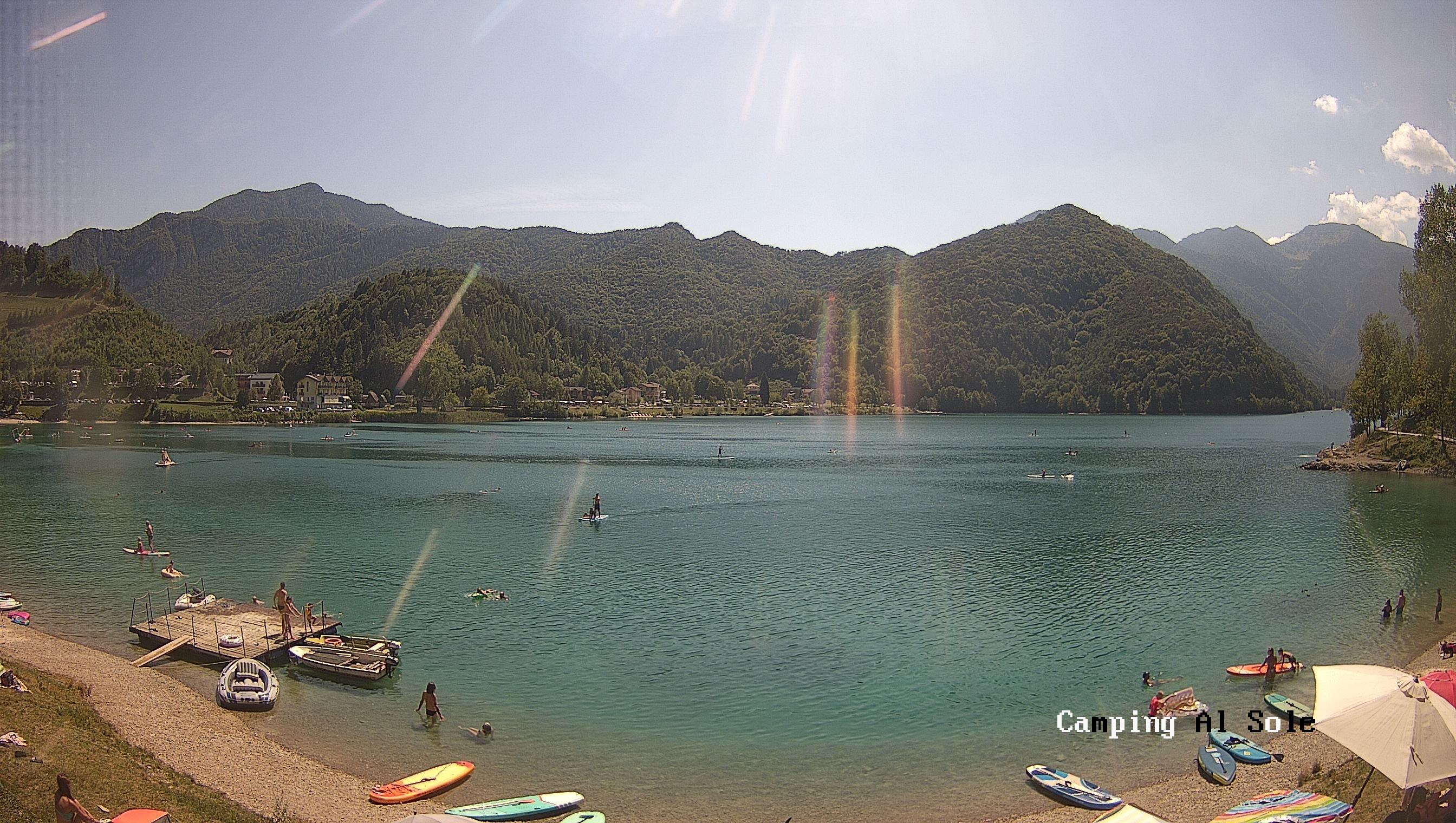 Archiv Foto Webcam Ledrosee - Lago di Ledro