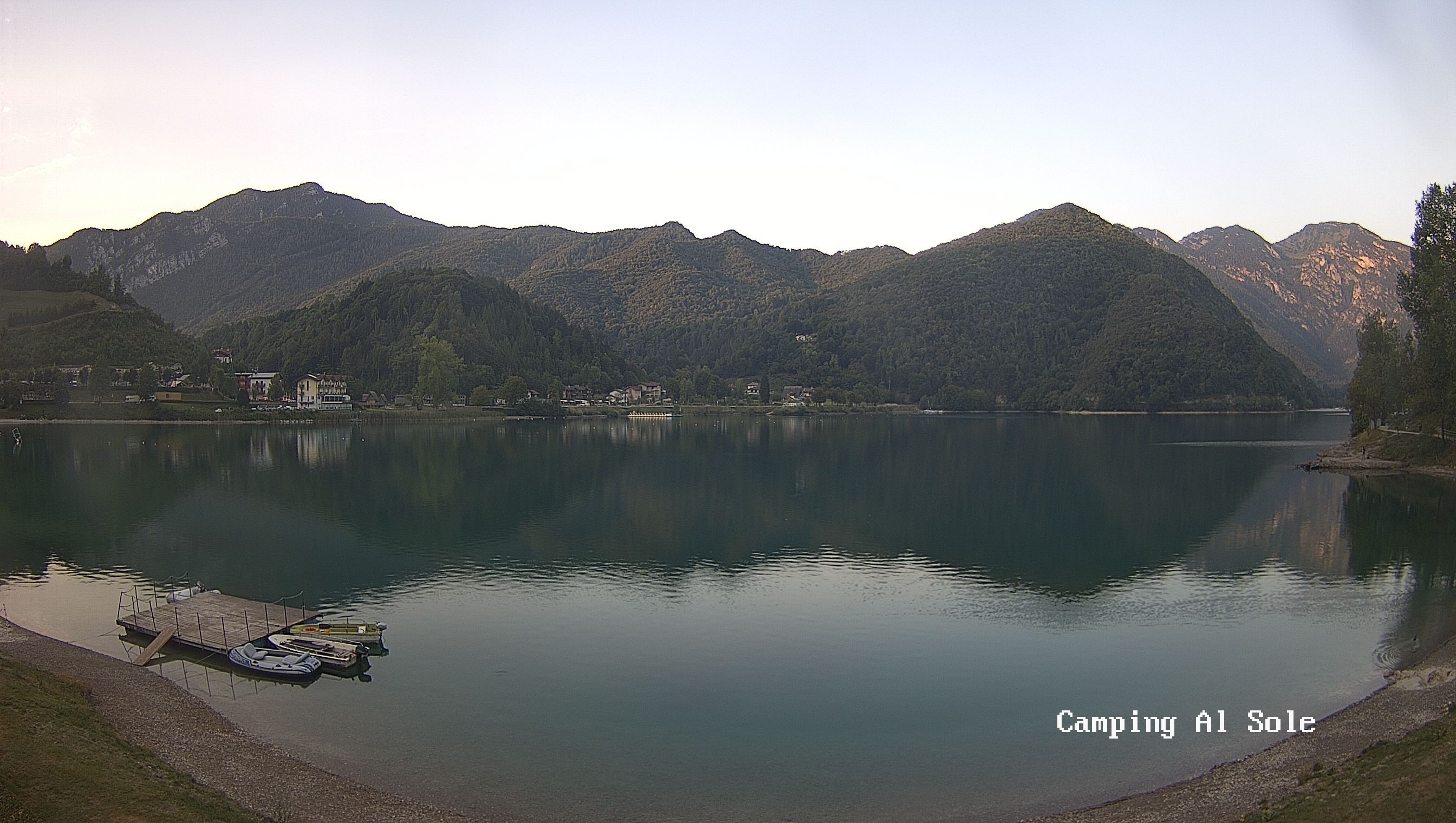 Archived image Webcam View at the Lago di Ledro